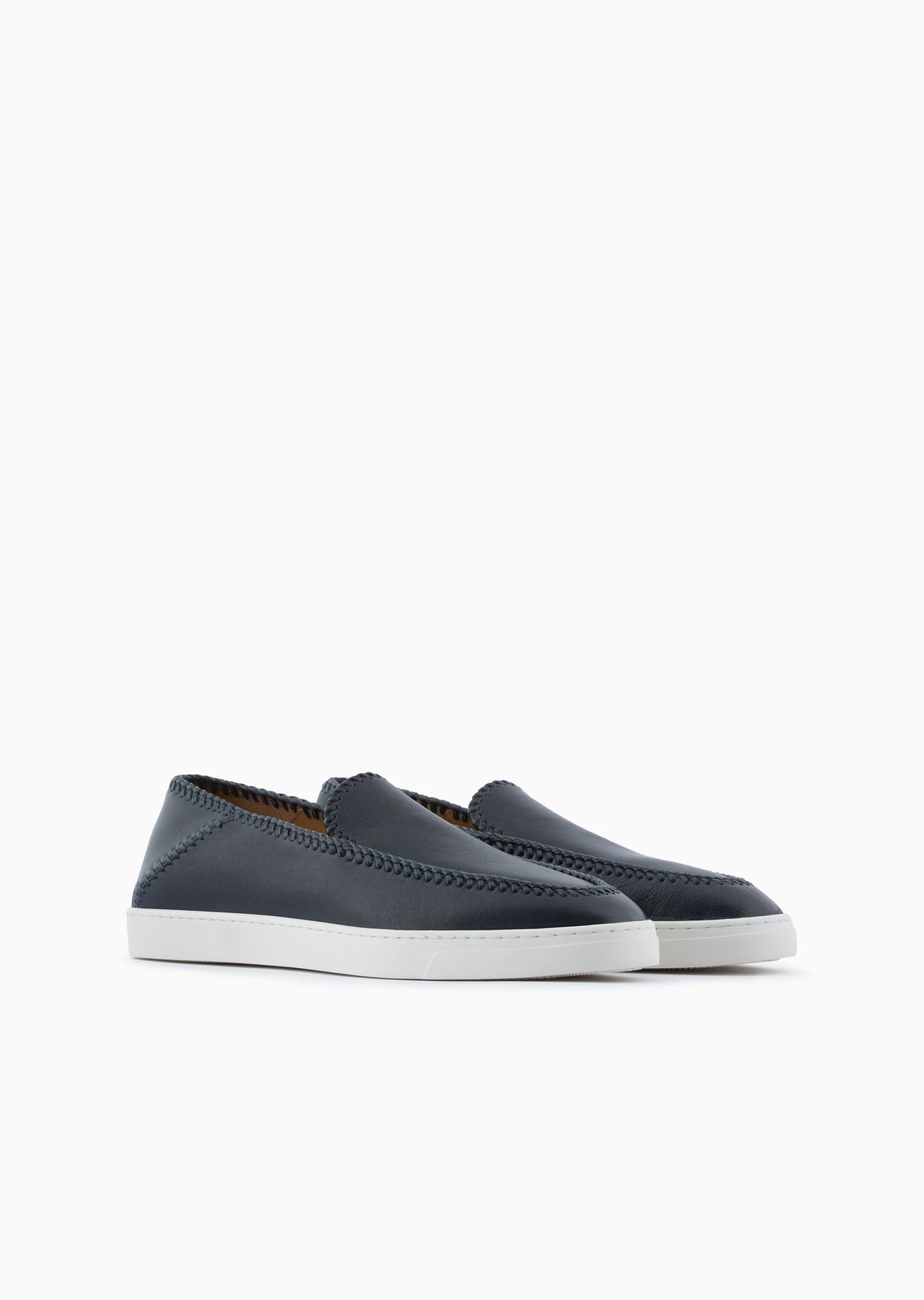 Galleria 3 nappa-leather slip-ons - 2