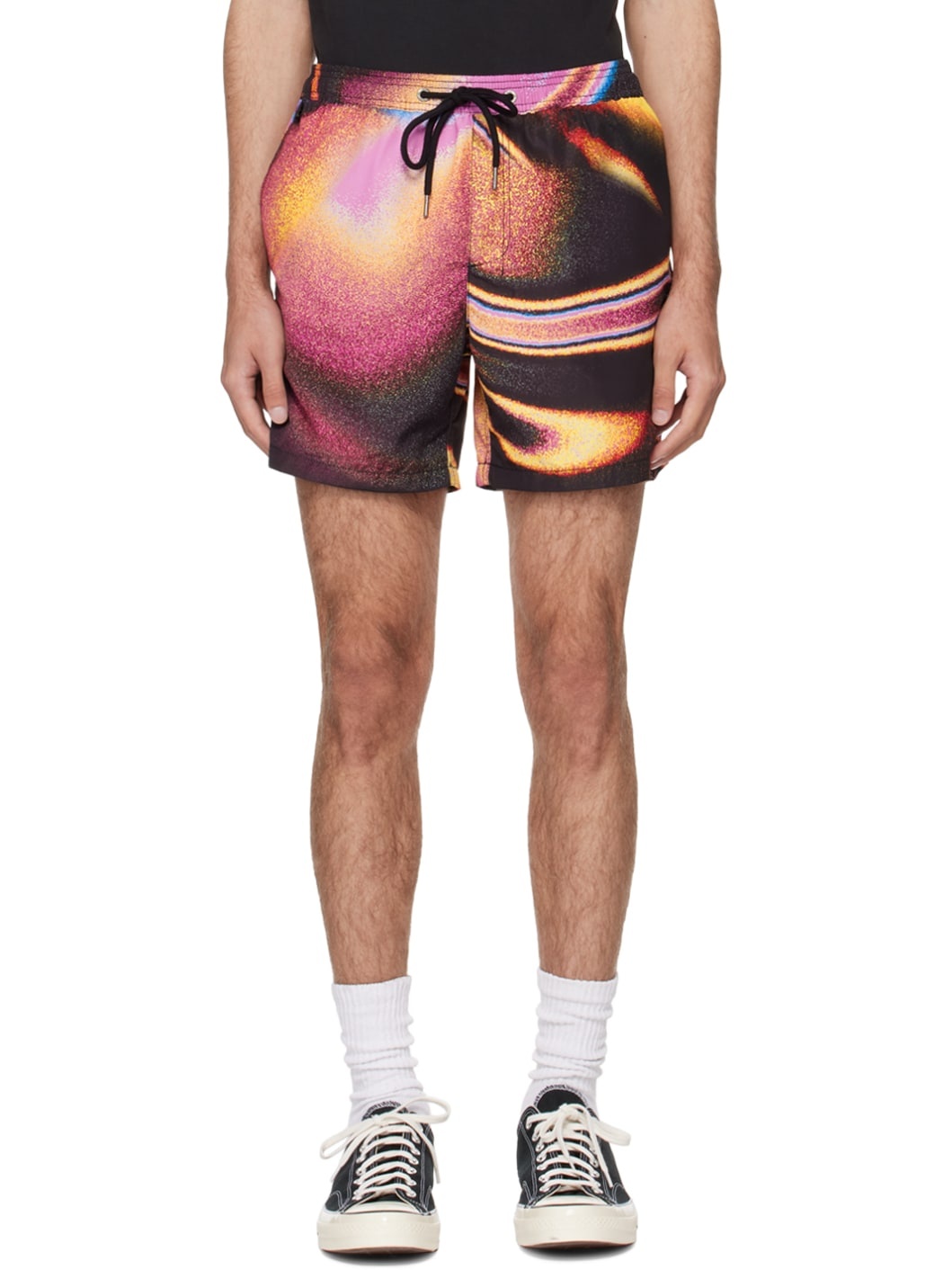 Multicolor Mind State Shorts - 1