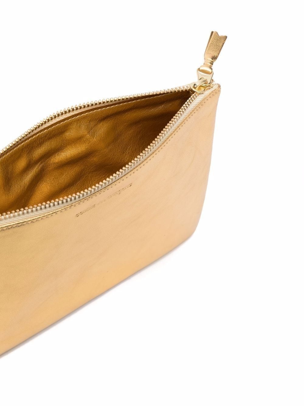 metallic zipped pouch - 3