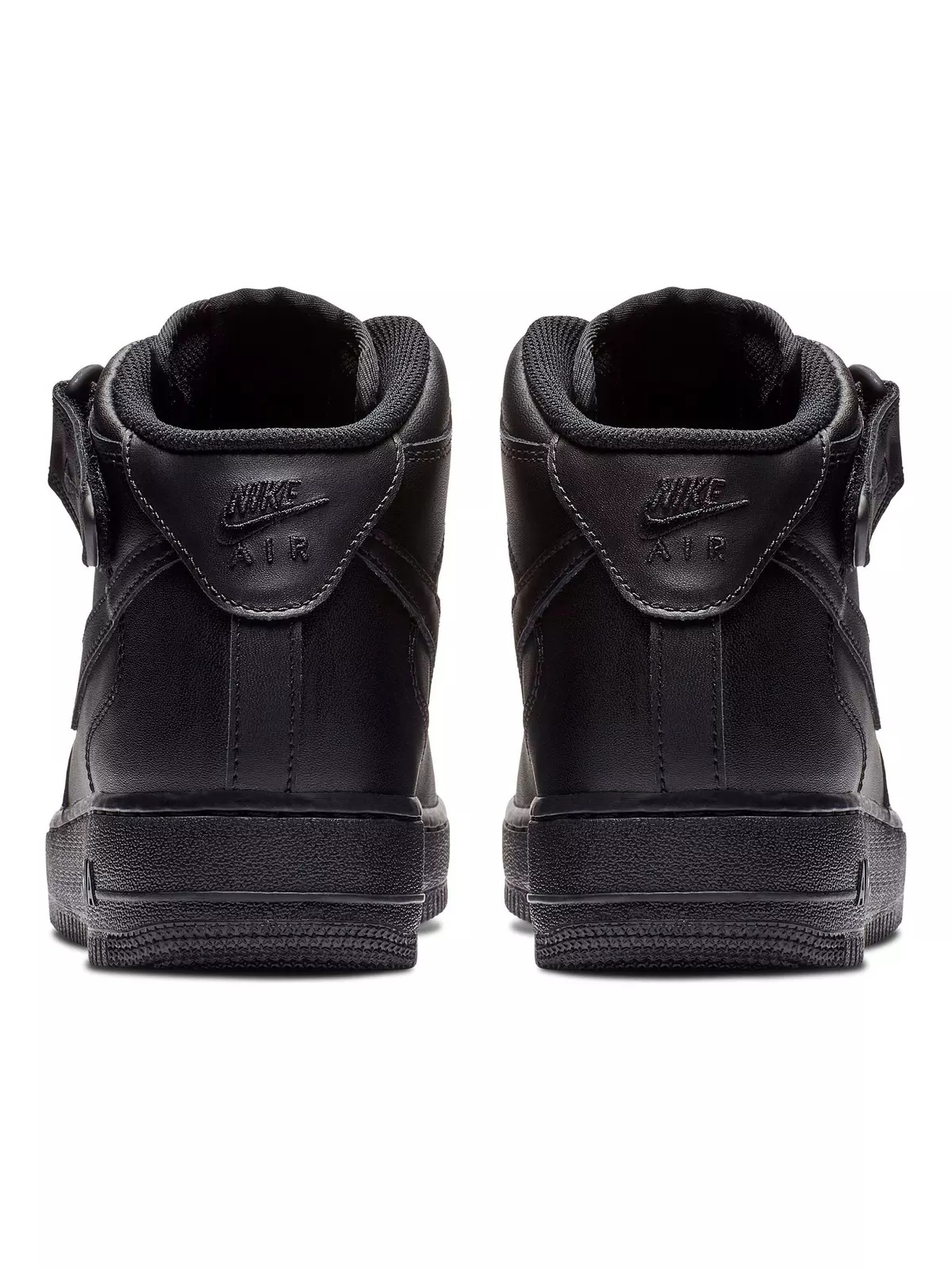 Air Force 1 Mid "Black" Men's Shoe - 6