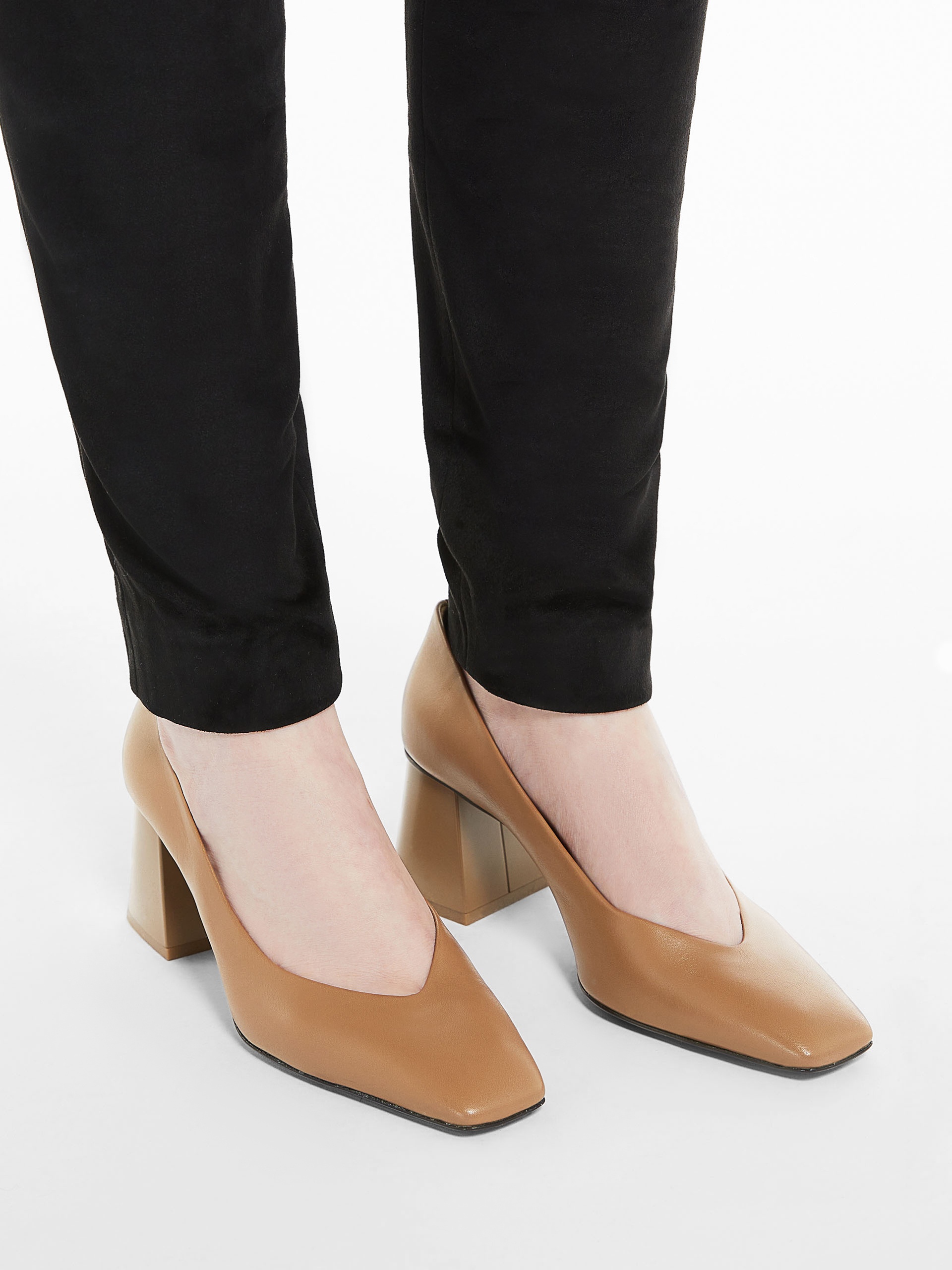 PAT Leather court shoes - 6