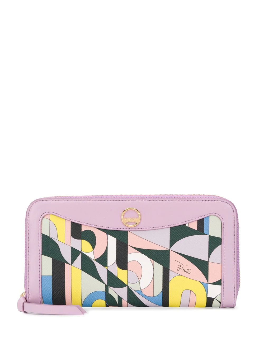 abstract print wallet - 1