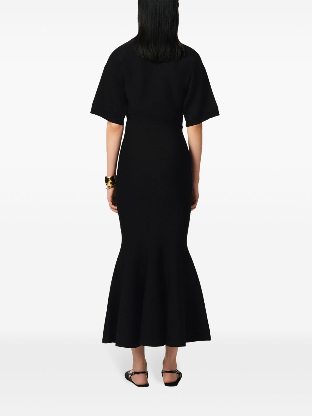 mermaid midi dress - 4