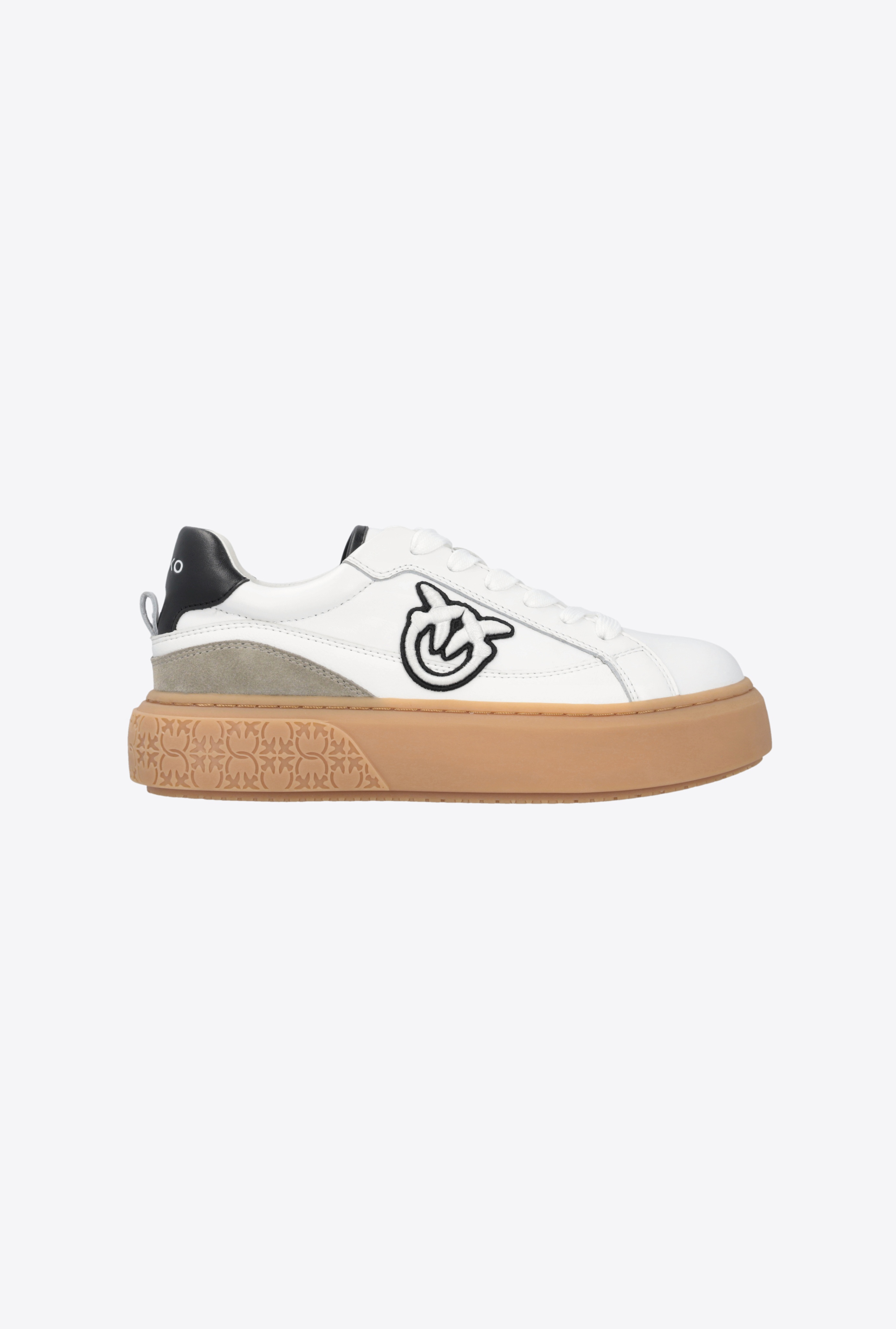 LEATHER PLATFORM SNEAKERS - 1
