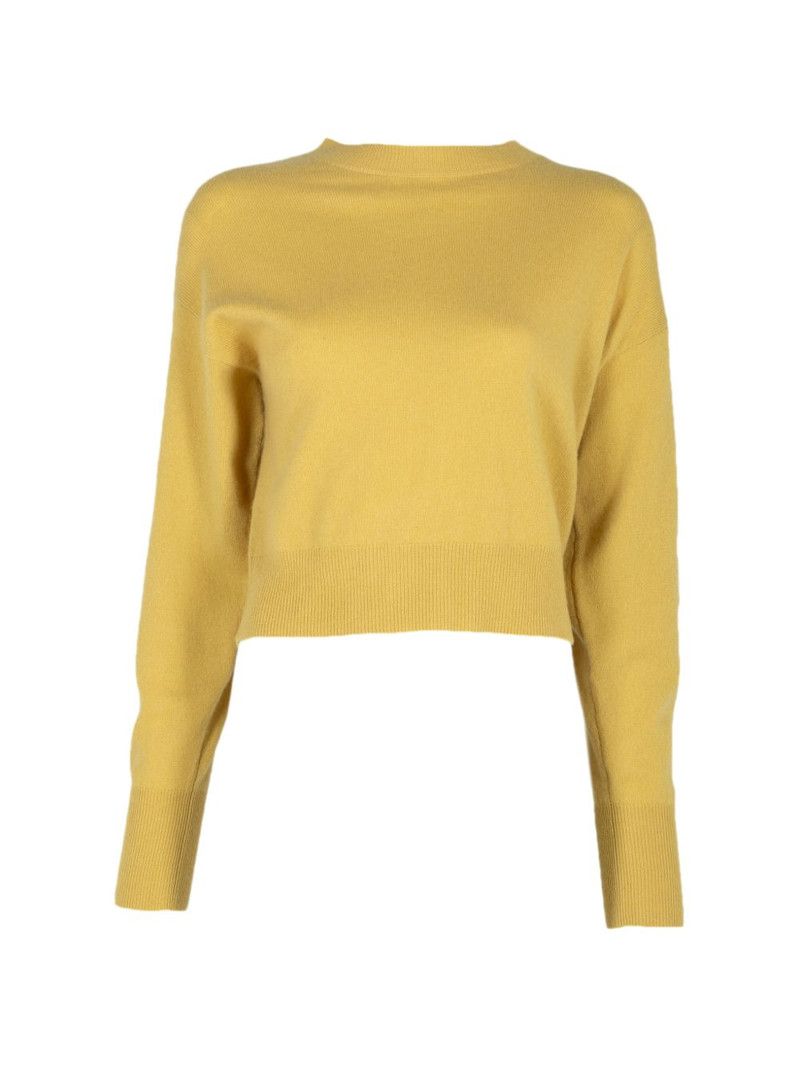 Menorca cropped round-neck sweater 1