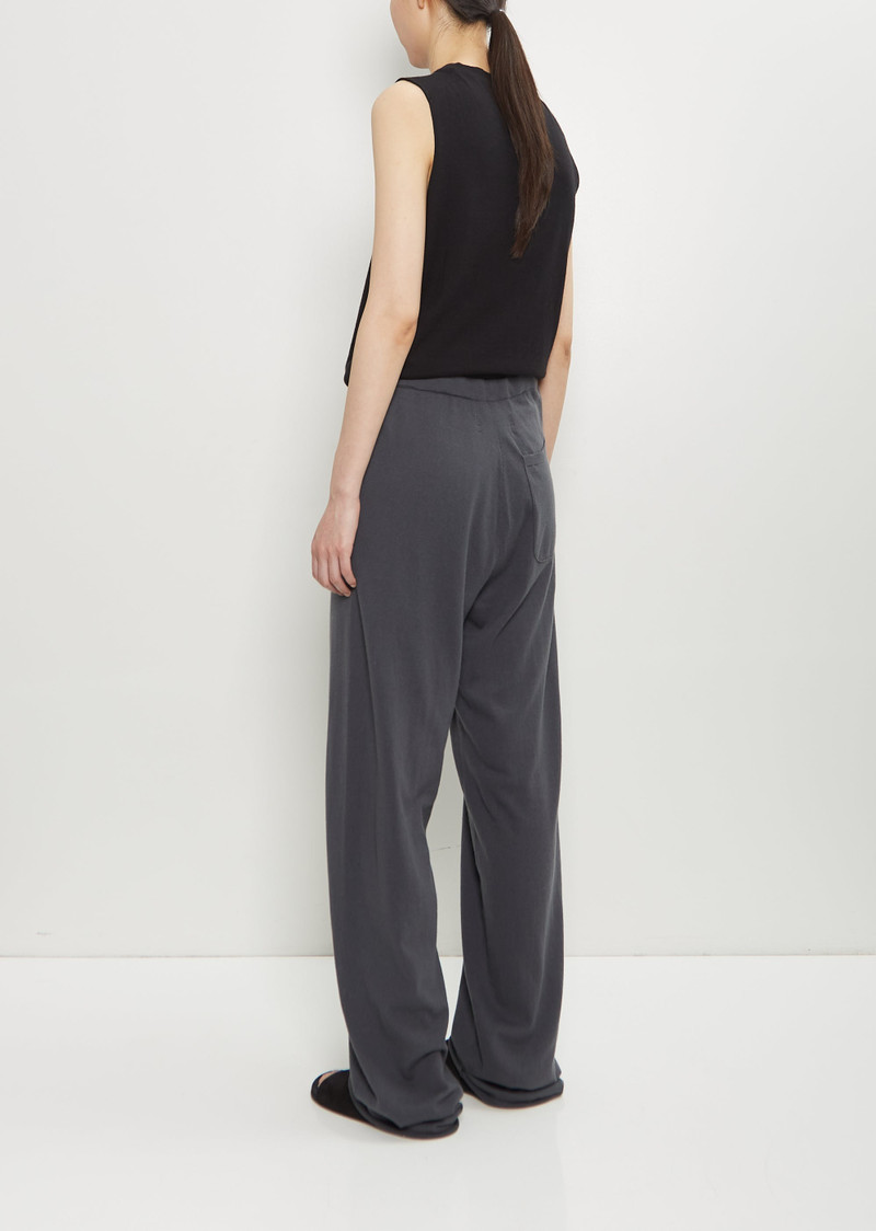 extreme cashmere n°353 Cotton Cashmere Relax Trousers — Lake outlook