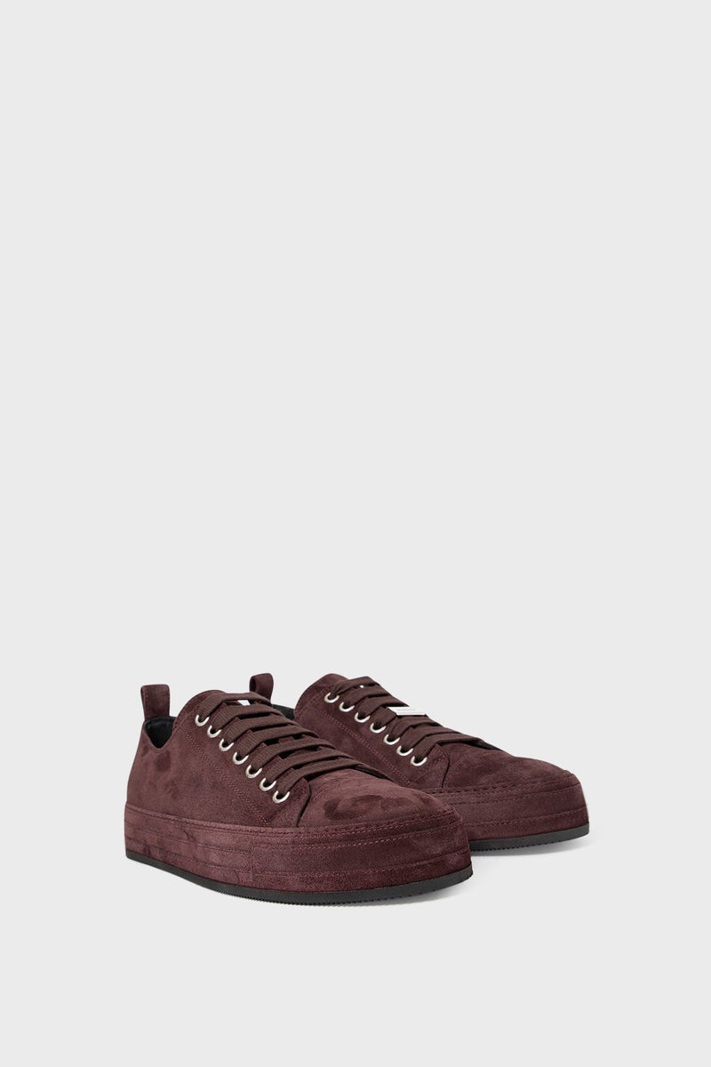 Gert Low Top Sneakers Crosta Painted Aubergine - 1