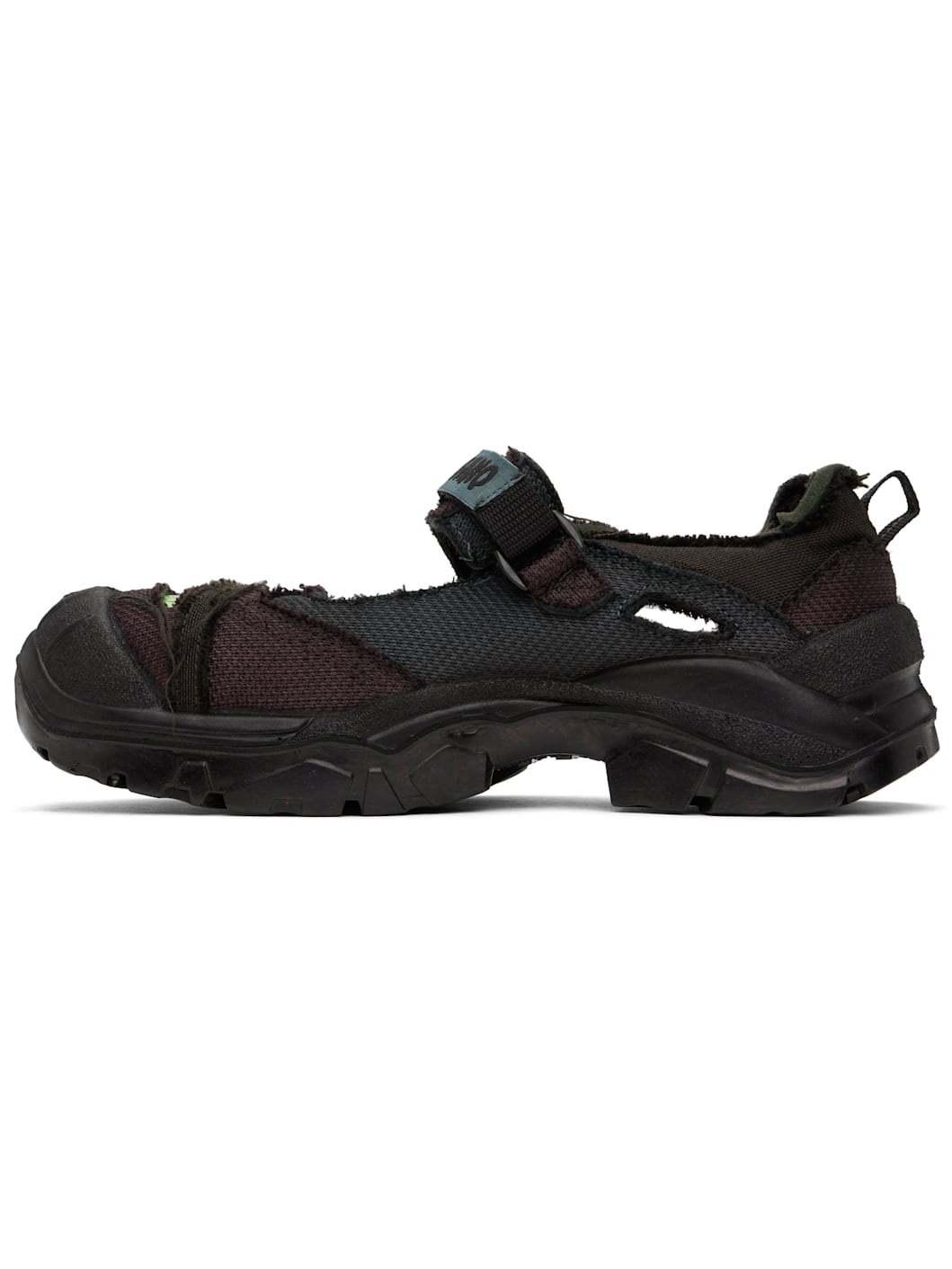 Burguny & Black U-Power Scandy Sneakers - 3