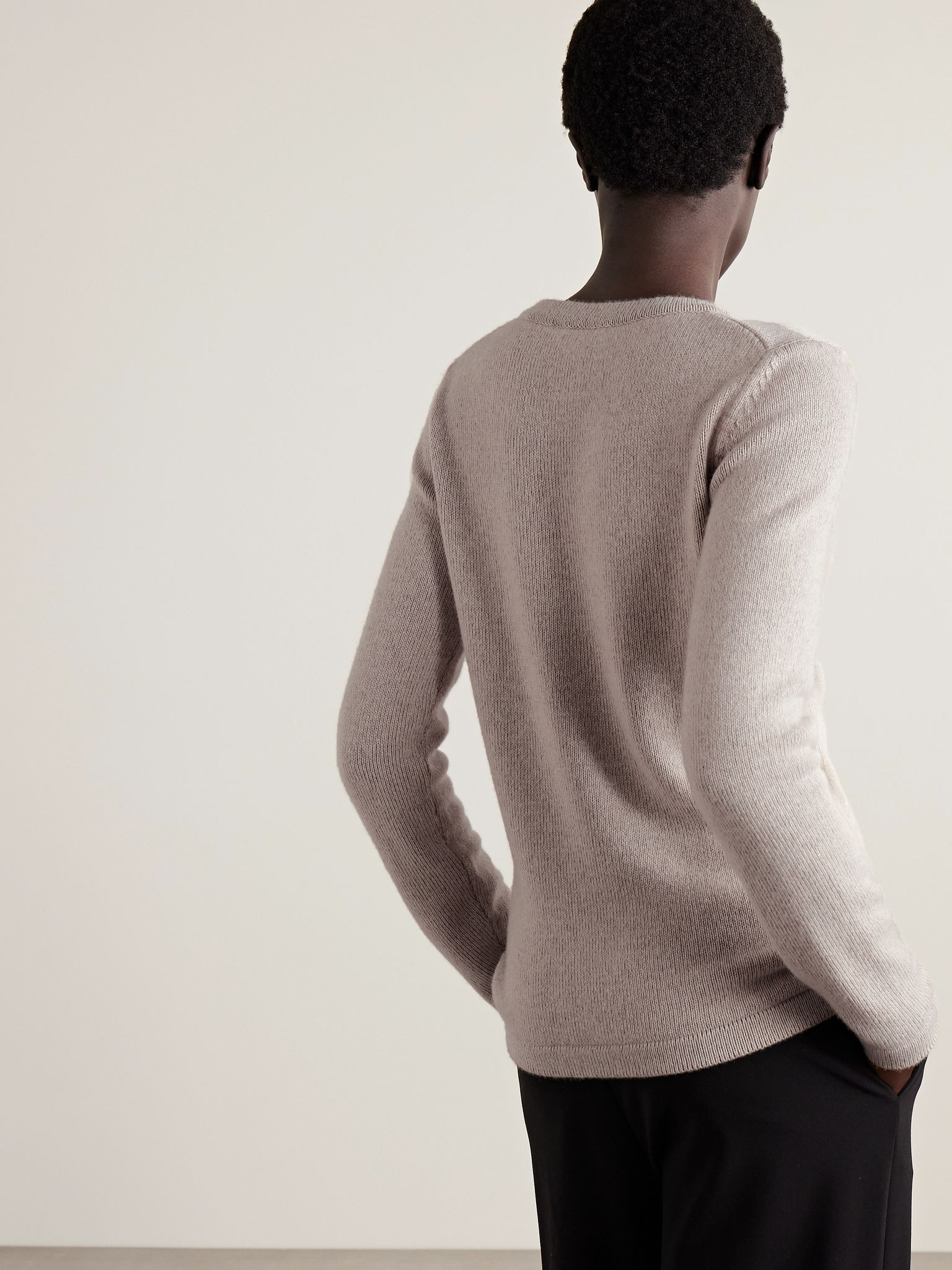 Lyse cashmere sweater Ecru - 3