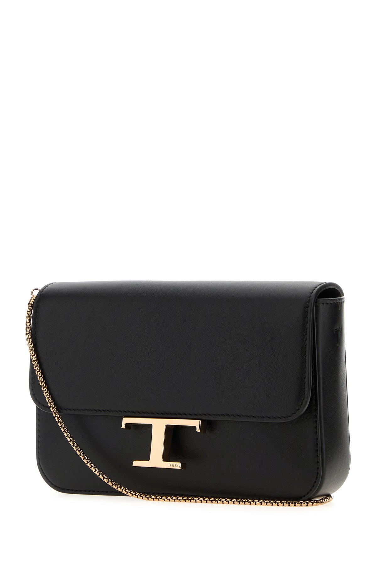 Black leather micro crossbody bag - 2