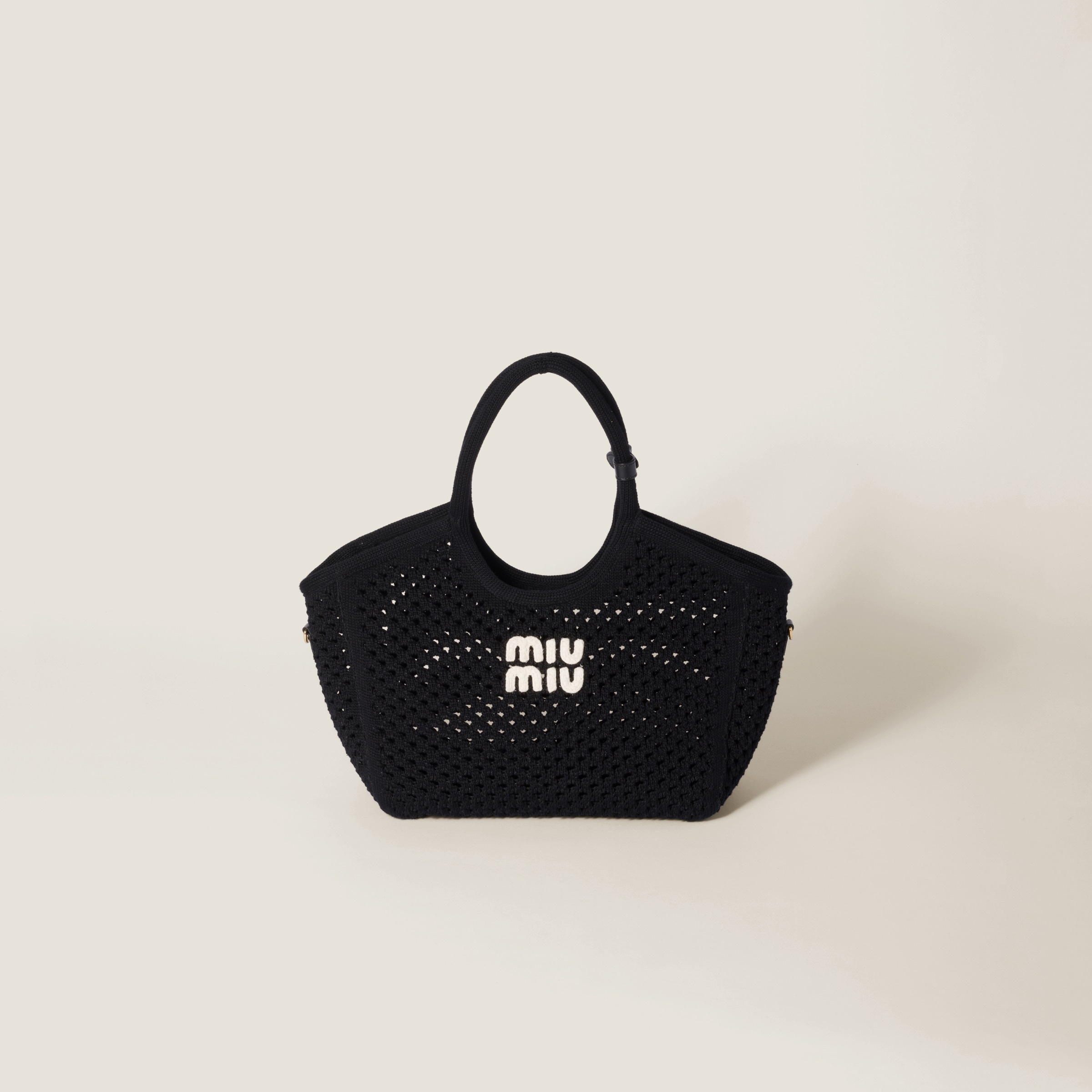 IVY cotton mesh tote bag - 1