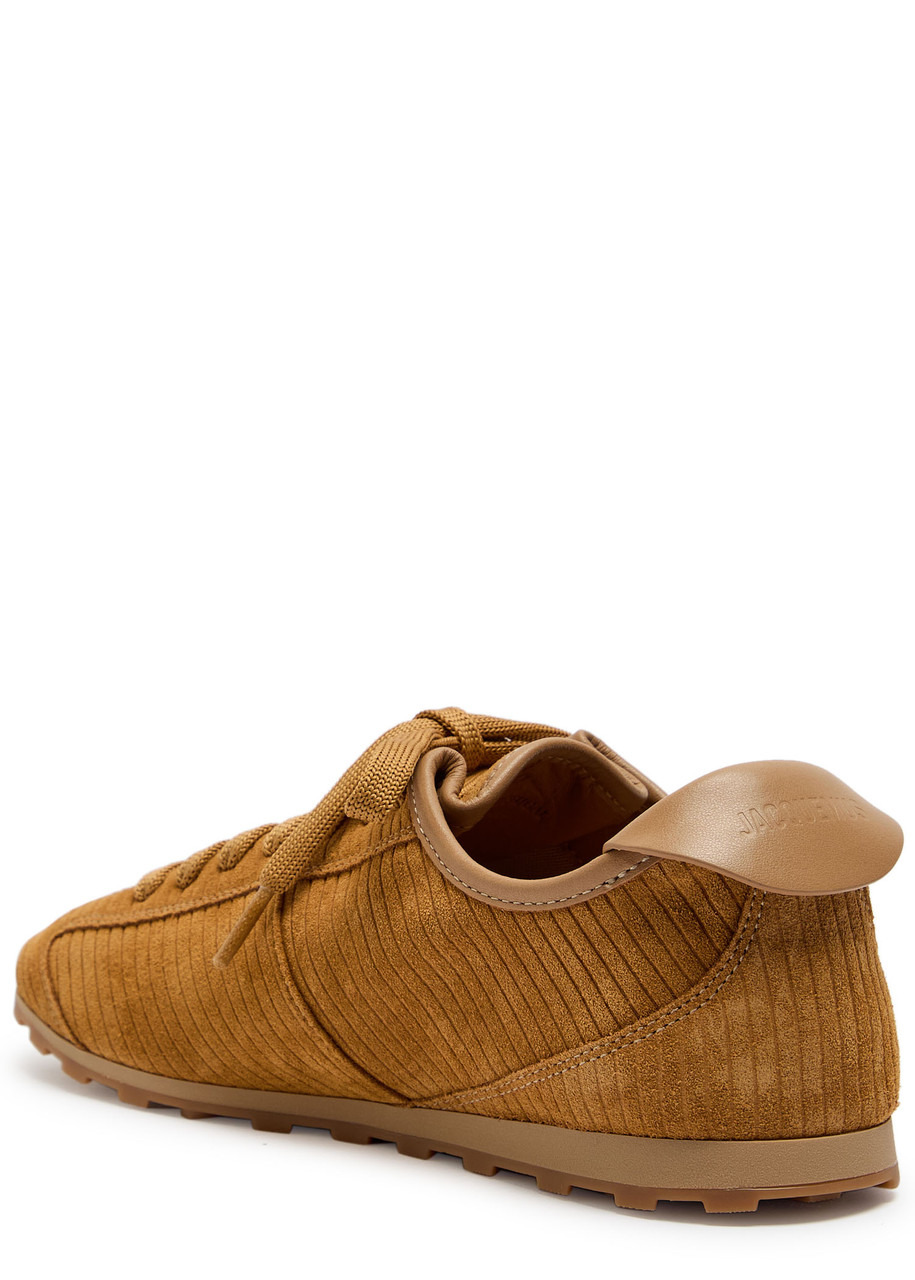 Jacquemus Les Tennis Ribbed Suede Sneakers - 2