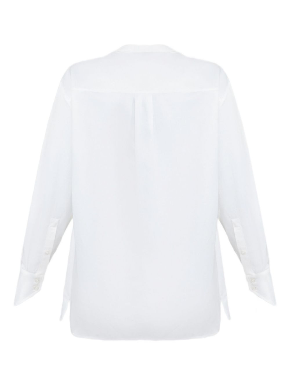 long-sleeve collared shirt - 2