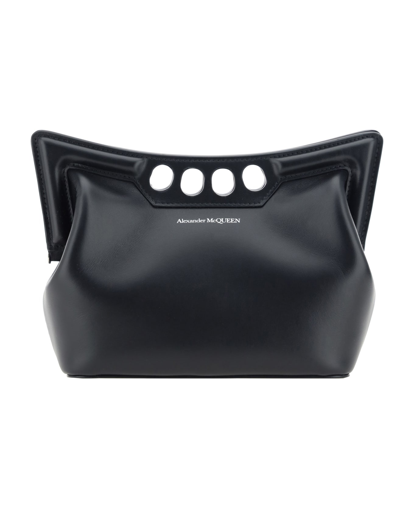 Mini Peak Leather Shoulder Bag - 1