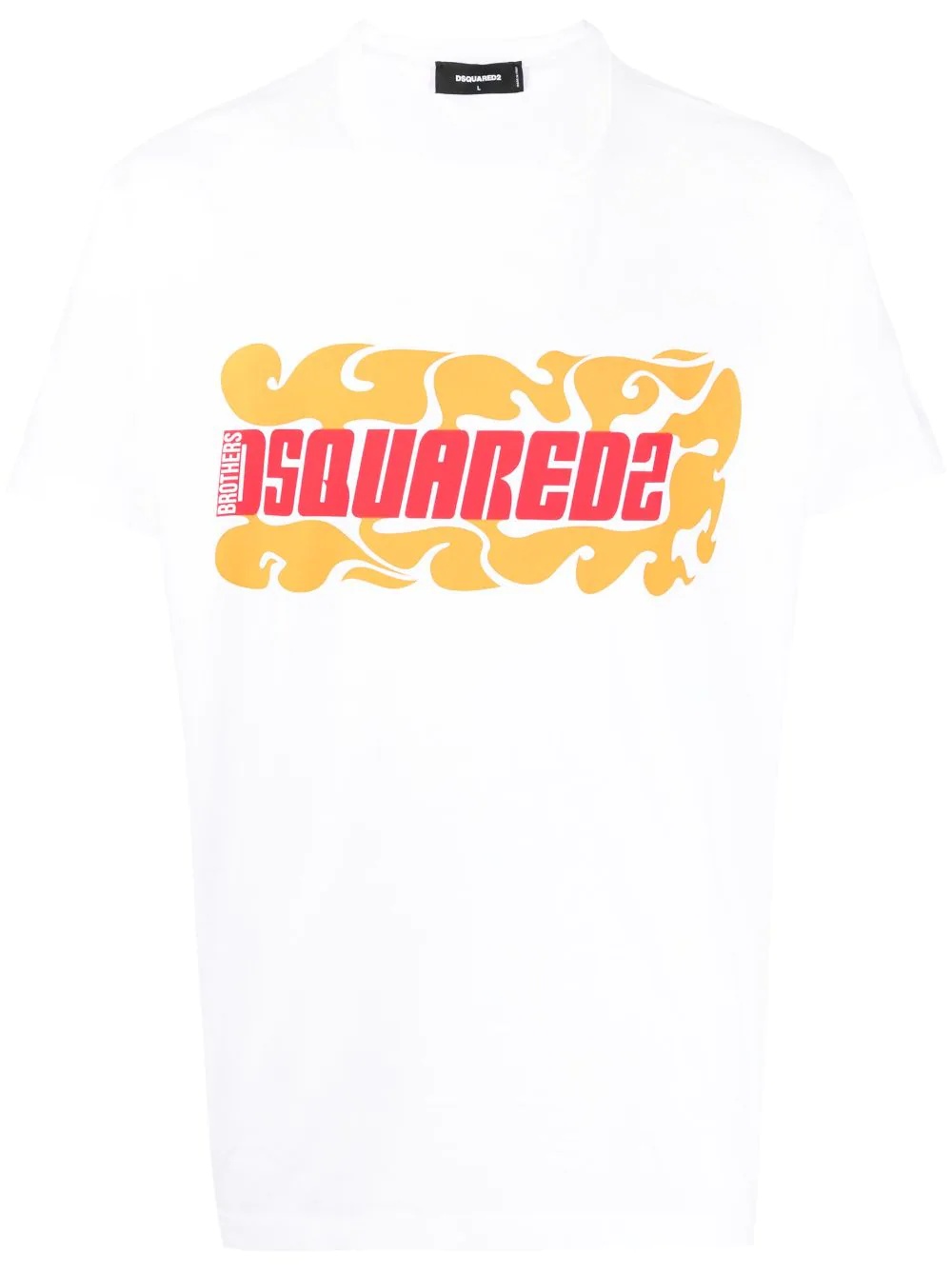 Wave logo-print T-shirt - 1