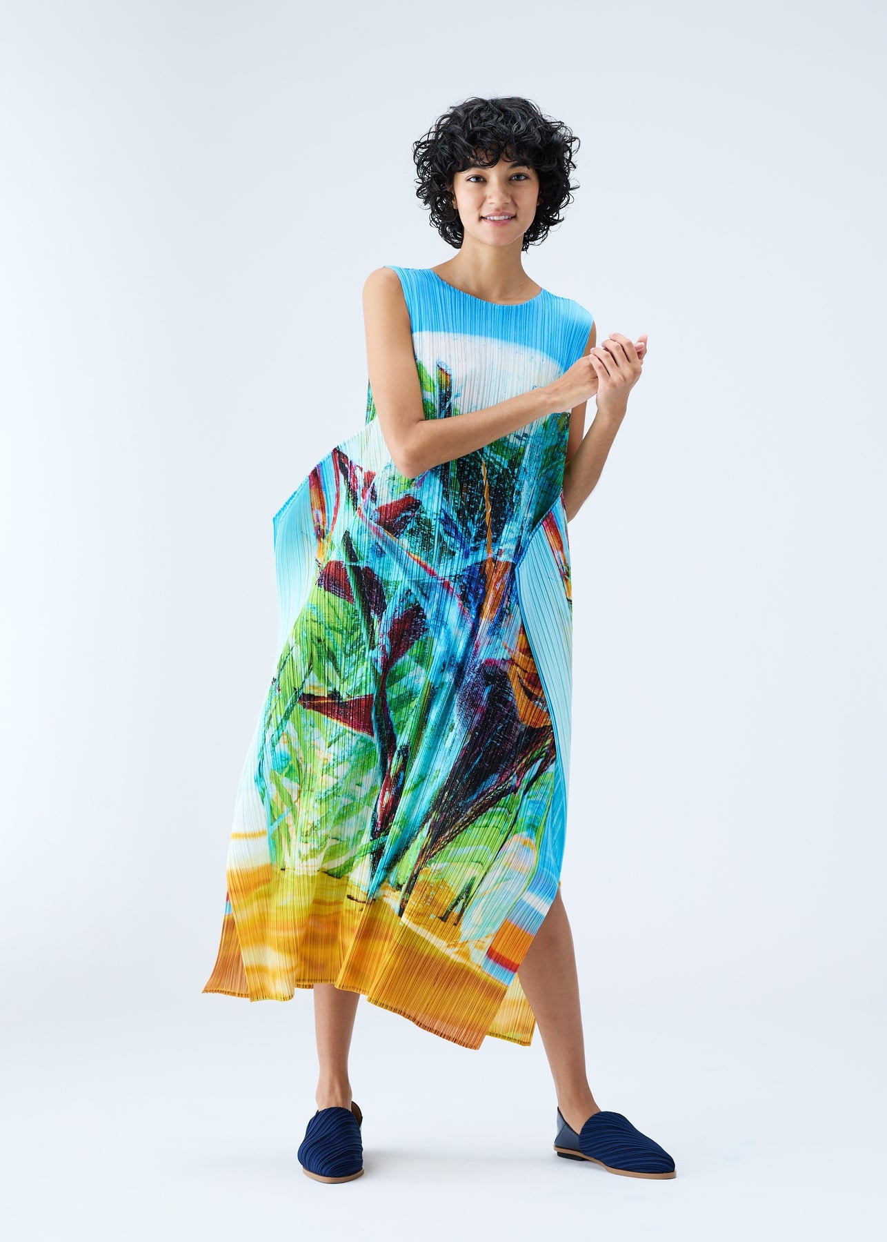 TROPICAL WINTER DRESS - 5