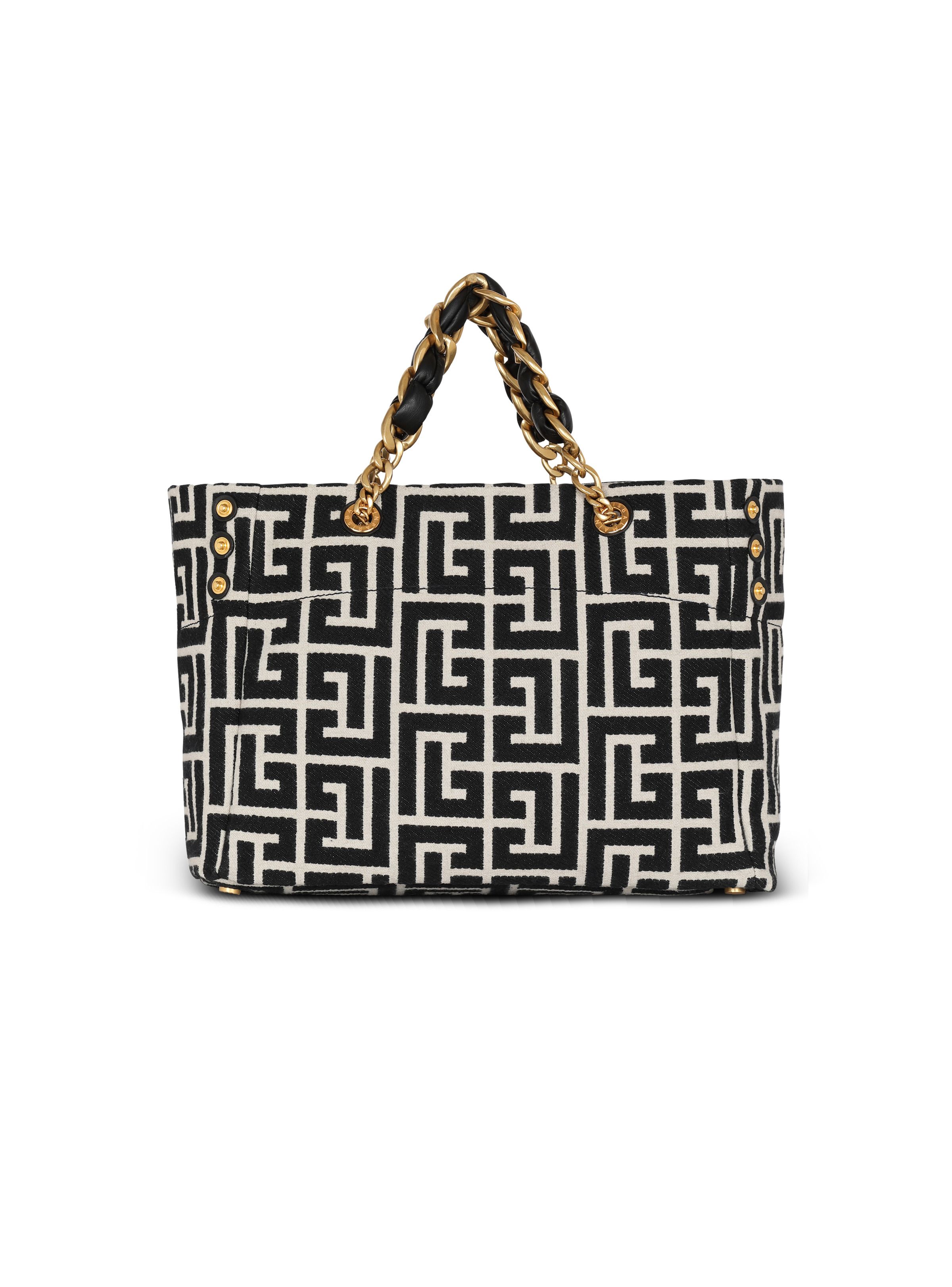1945 Soft monogrammed jacquard tote bag - 4