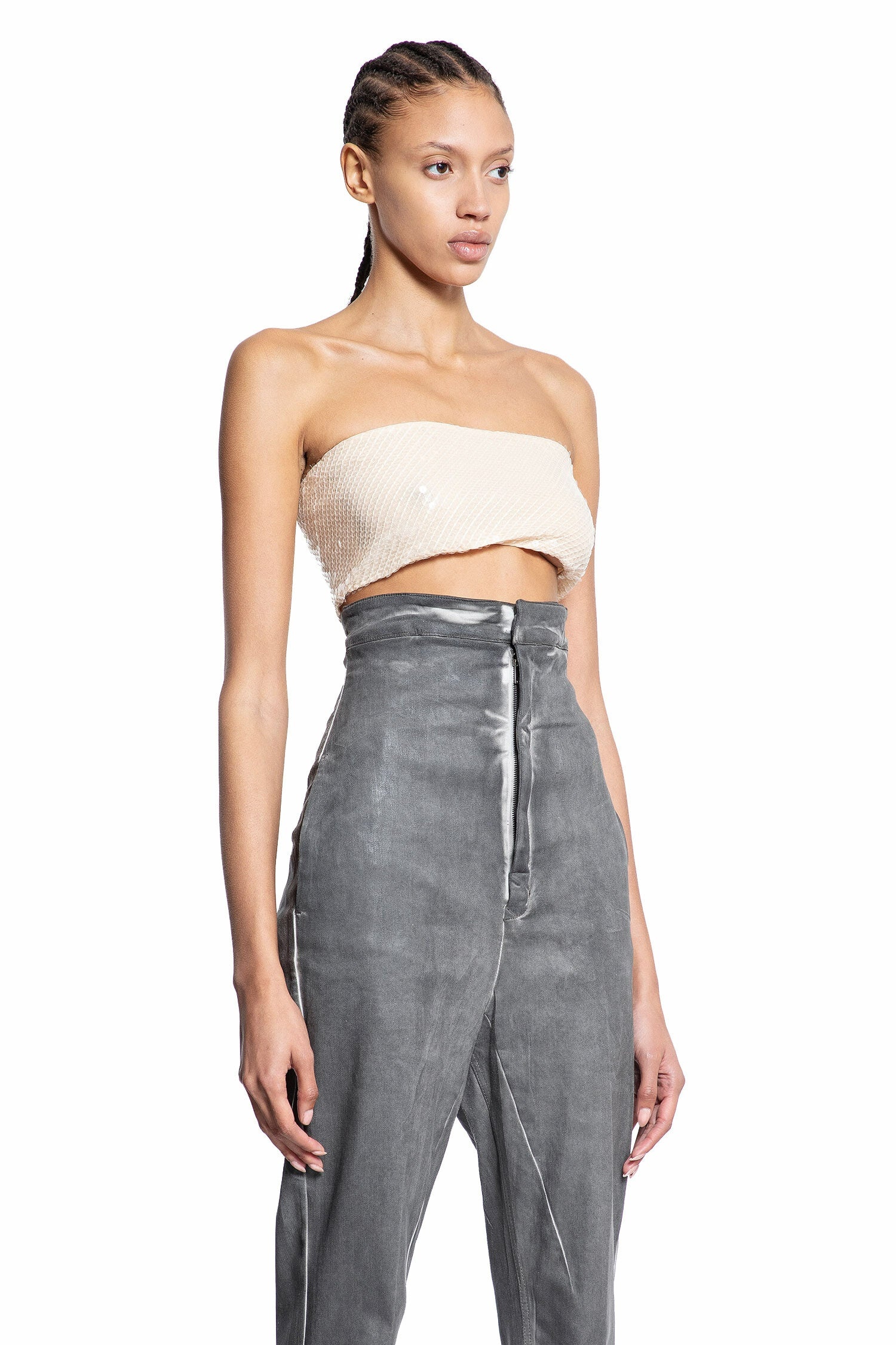 RICK OWENS WOMAN OFF-WHITE TOPS - 2