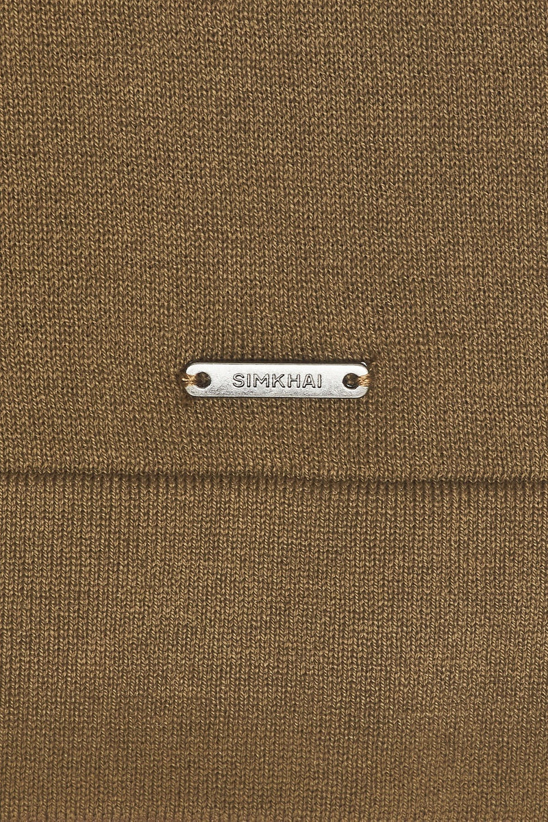 SIMKHAI Barron Short Sleeve Polo outlook