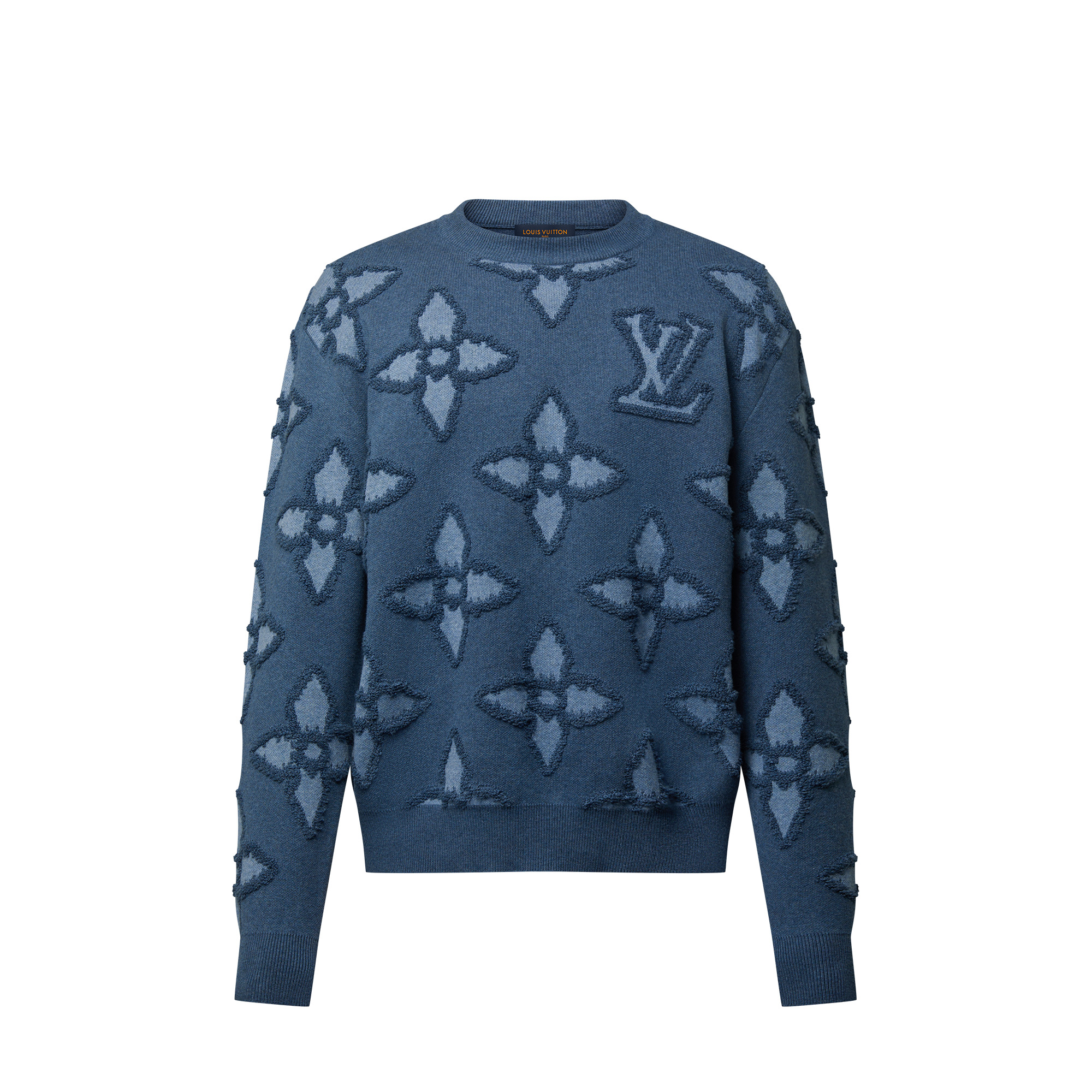 MENS【Louis Vuitton】テクスチャーコットンクルーネック Louis Vuitton Textured Cotton Crewneck | louisvuitton