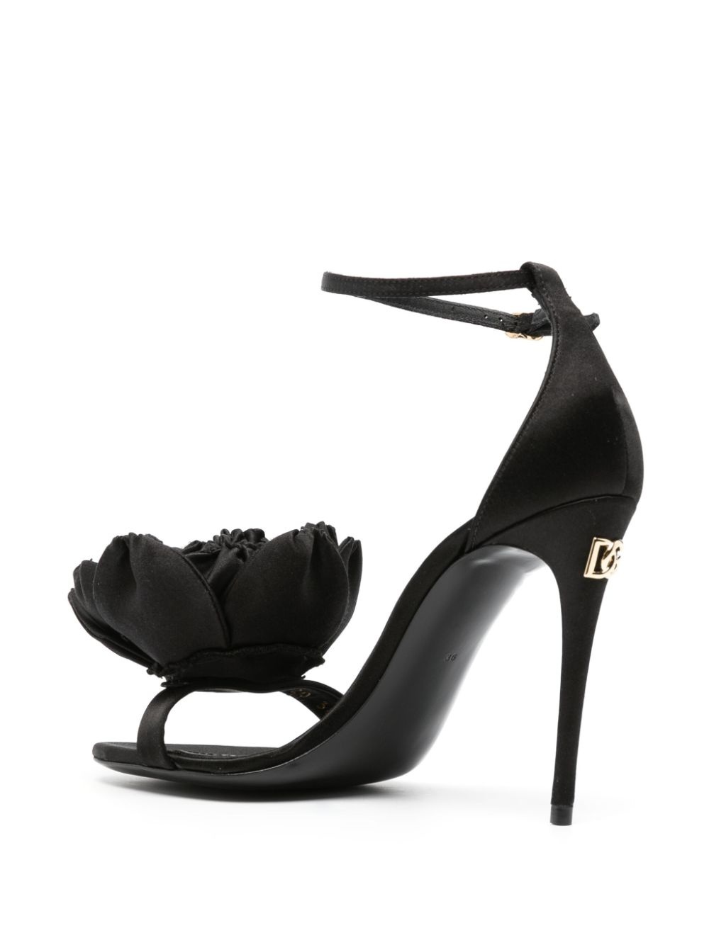 Keira satin heel sandals - 4