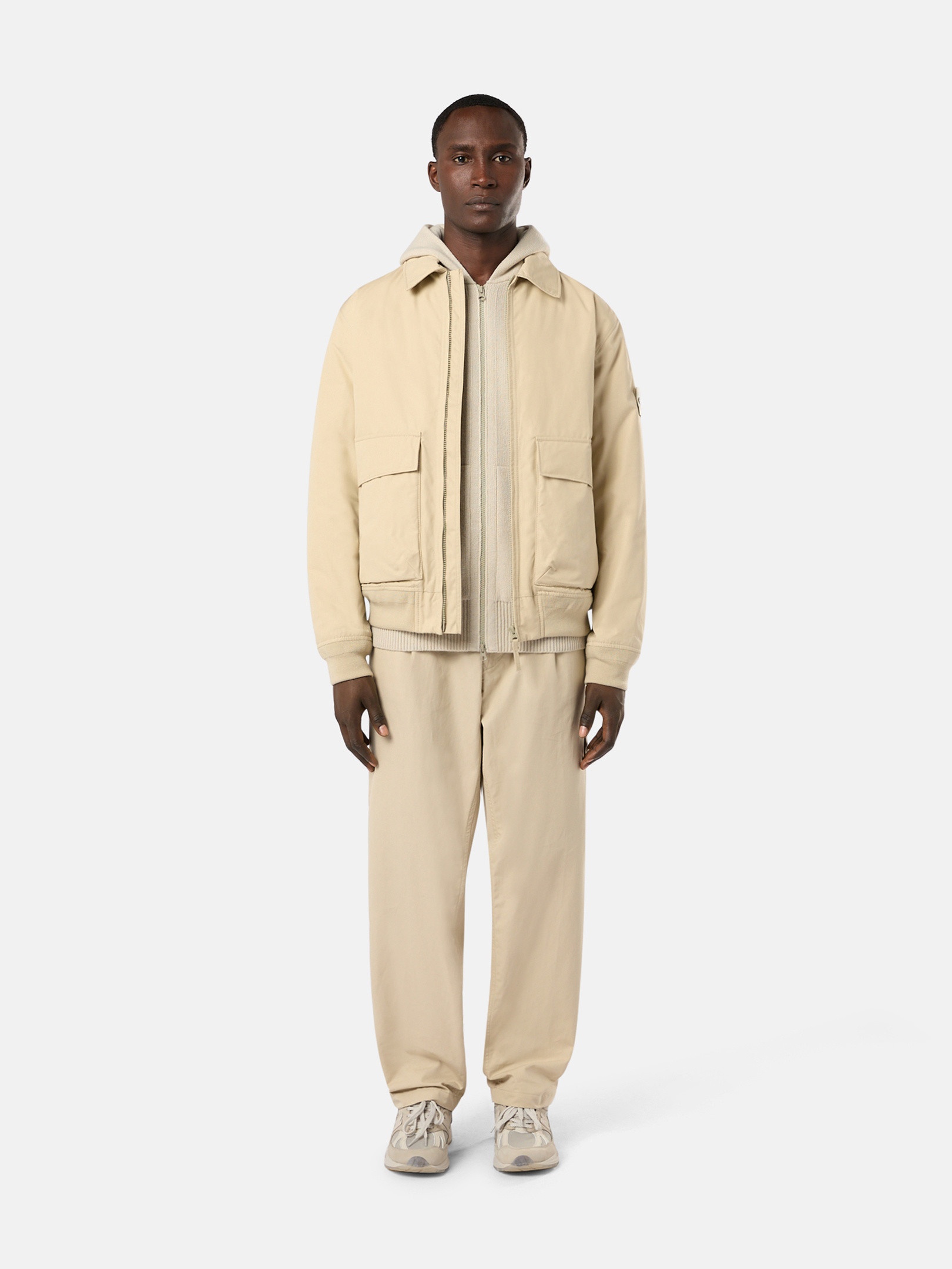 420F1 WEATHERPROOF COTTON CANVAS_STONE ISLAND GHOST - 3