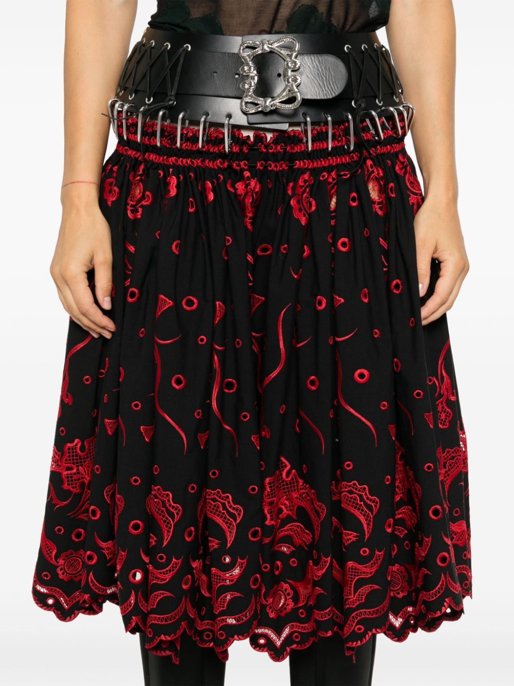 Ida Carabiner midi skirt - 5