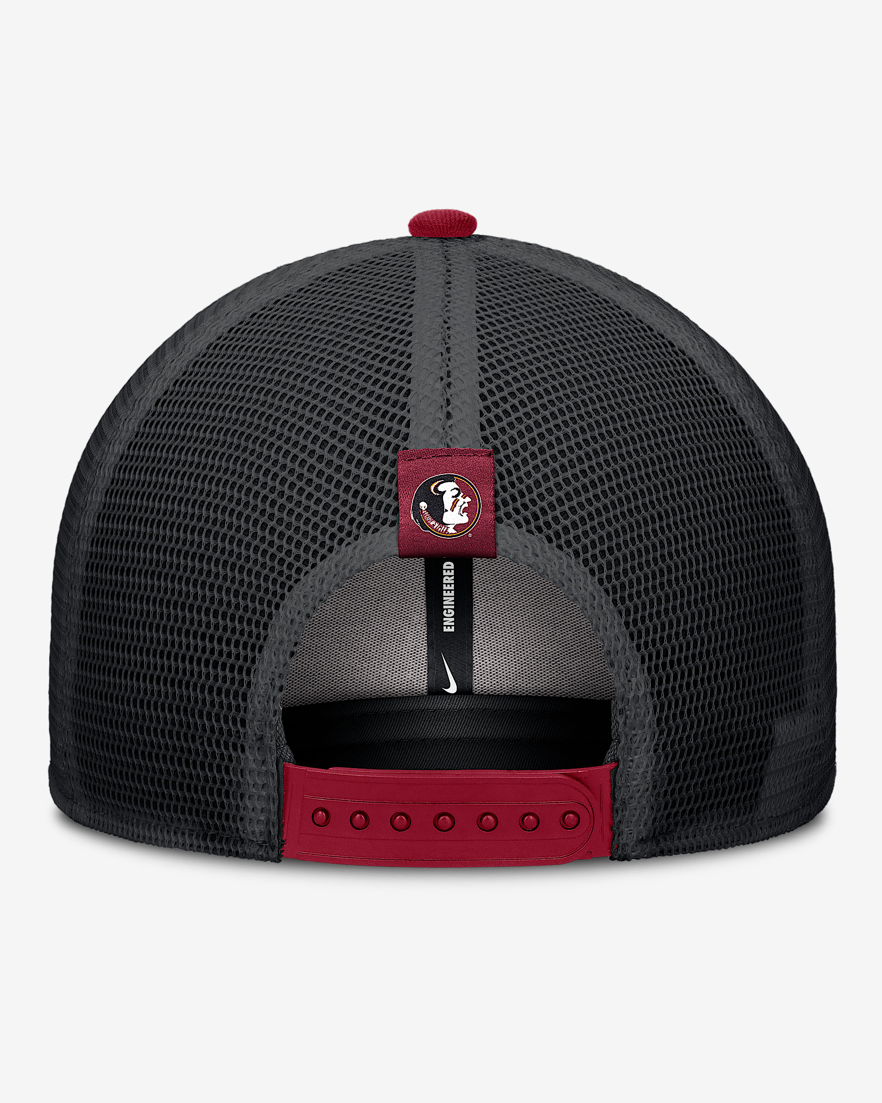 Florida State Legacy Arch Rise Men's Nike Dri-FIT College Trucker Adjustable Hat - 2