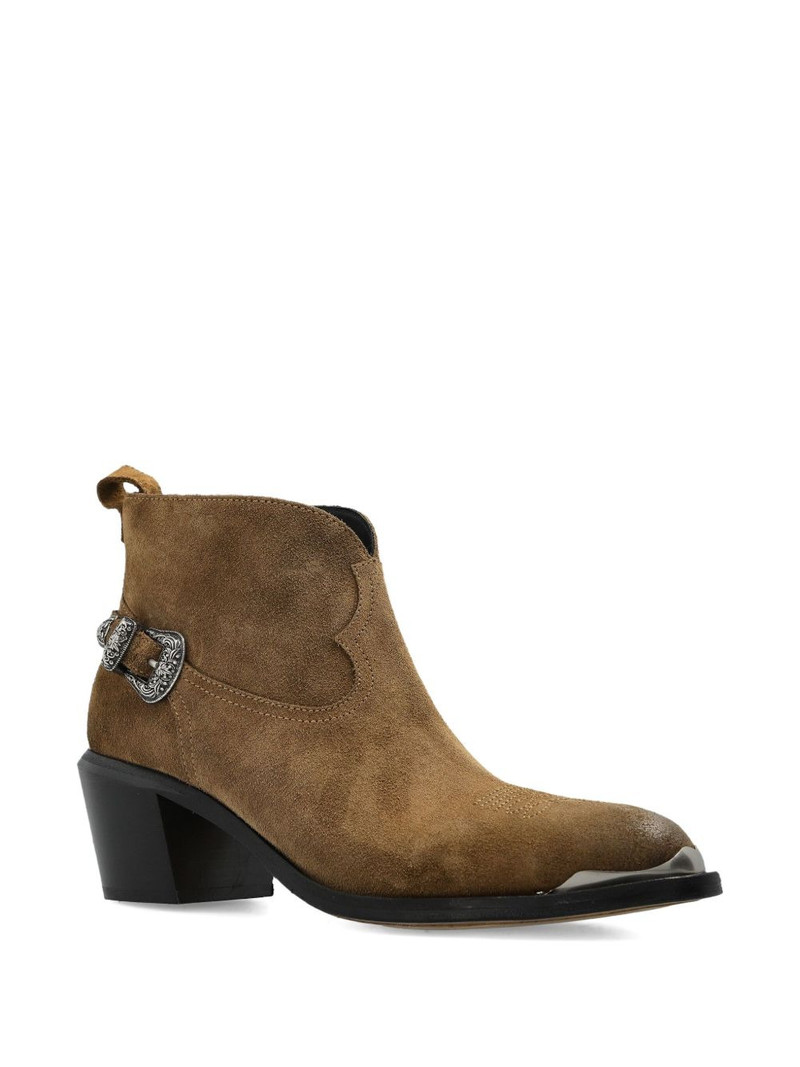 Golden Goose buckle heeled boots outlook