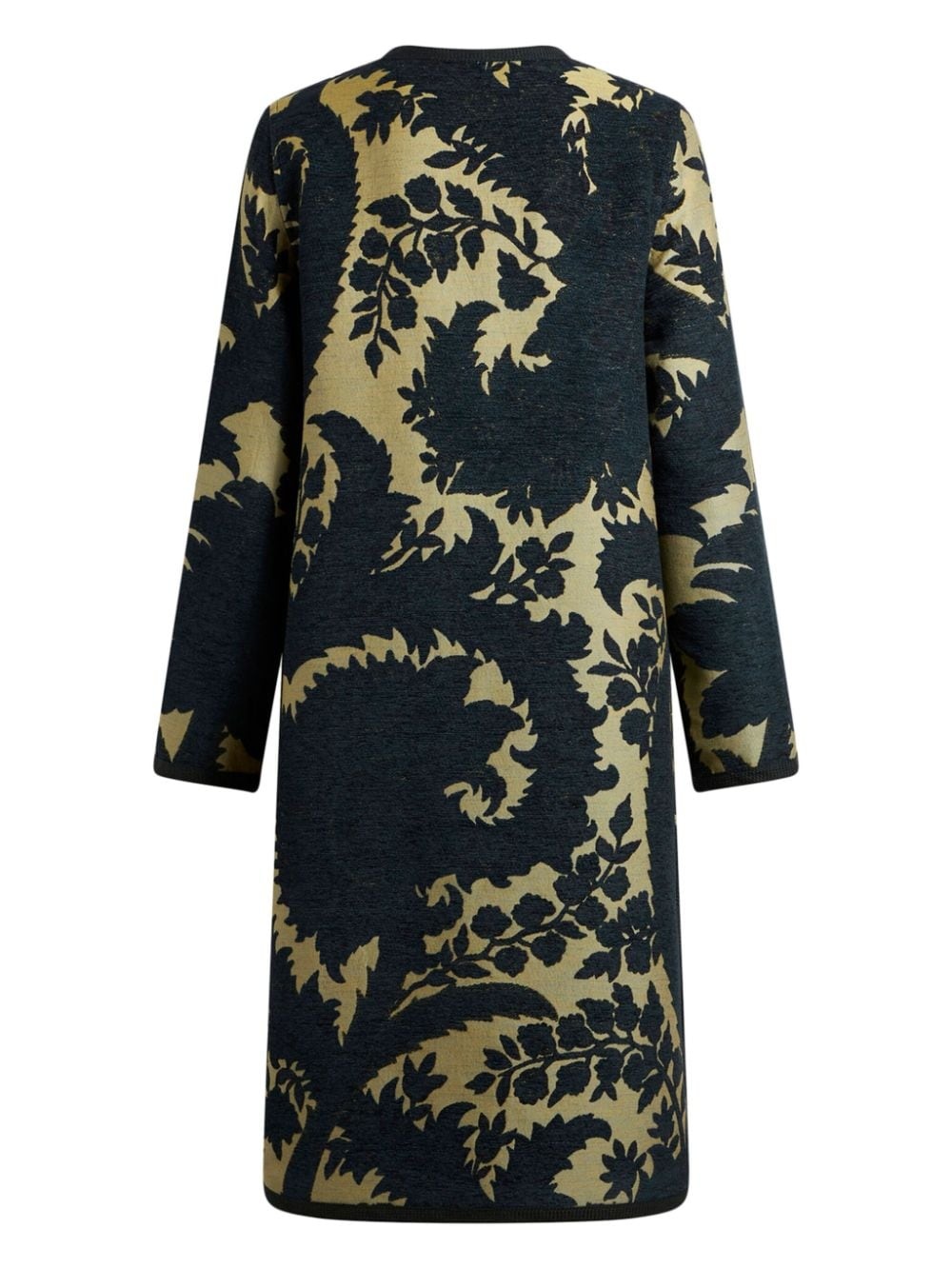 jacquard reversible coat - 5