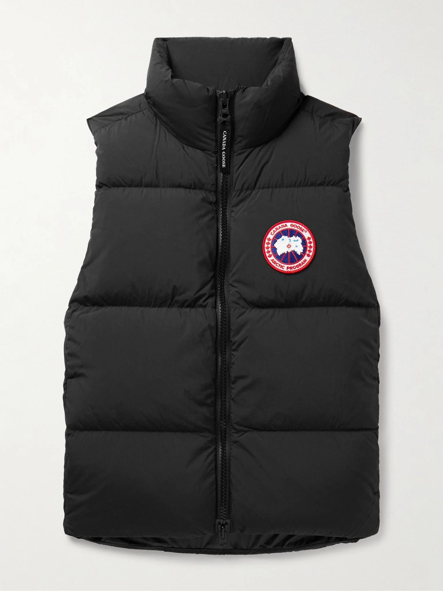Lawrence Slim-Fit Logo-Appliquéd Quilted Enduraluxe® Down Gilet Black - 1