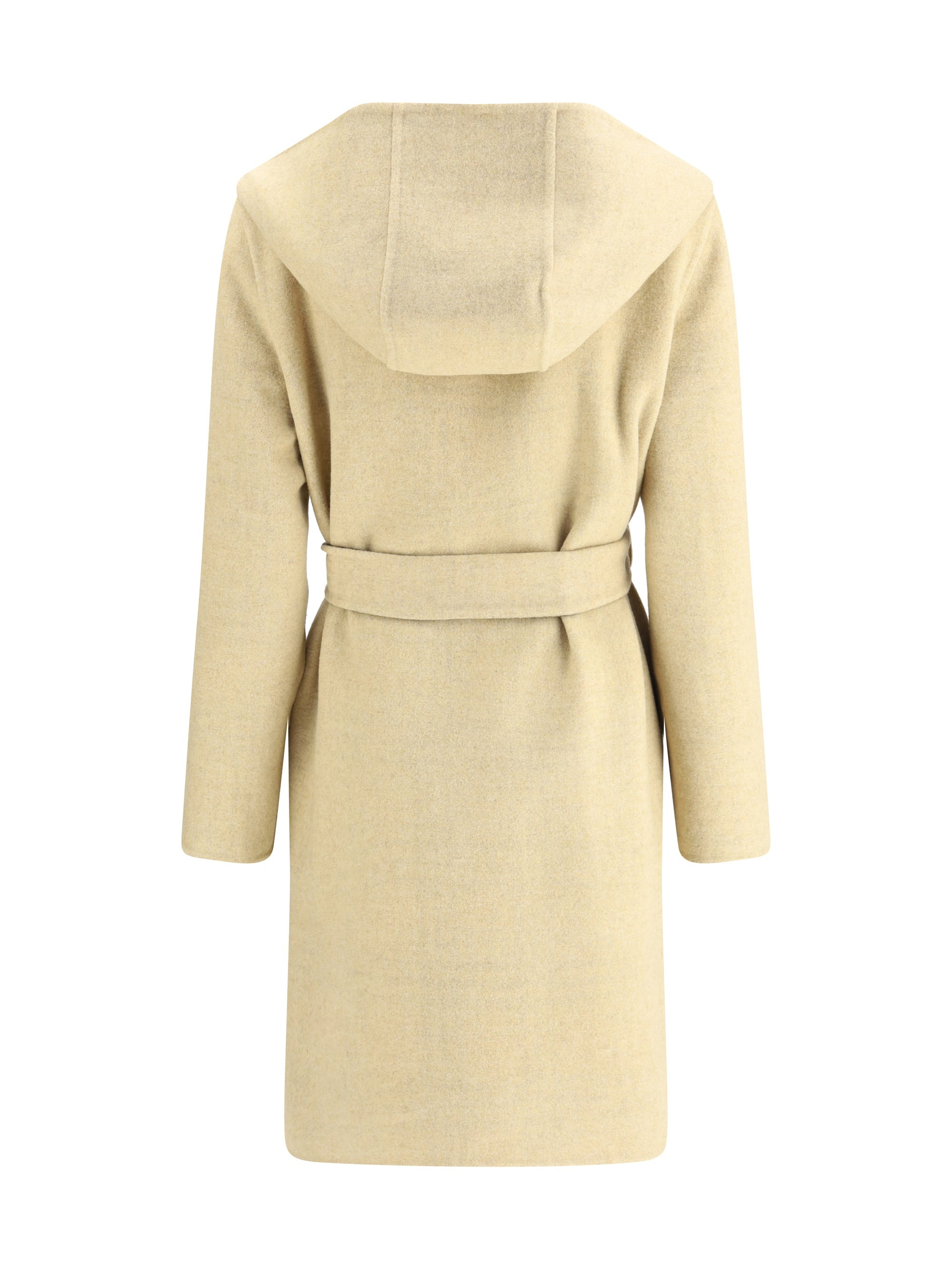 Burberry Women Reversible Wool Robe Coat - 2