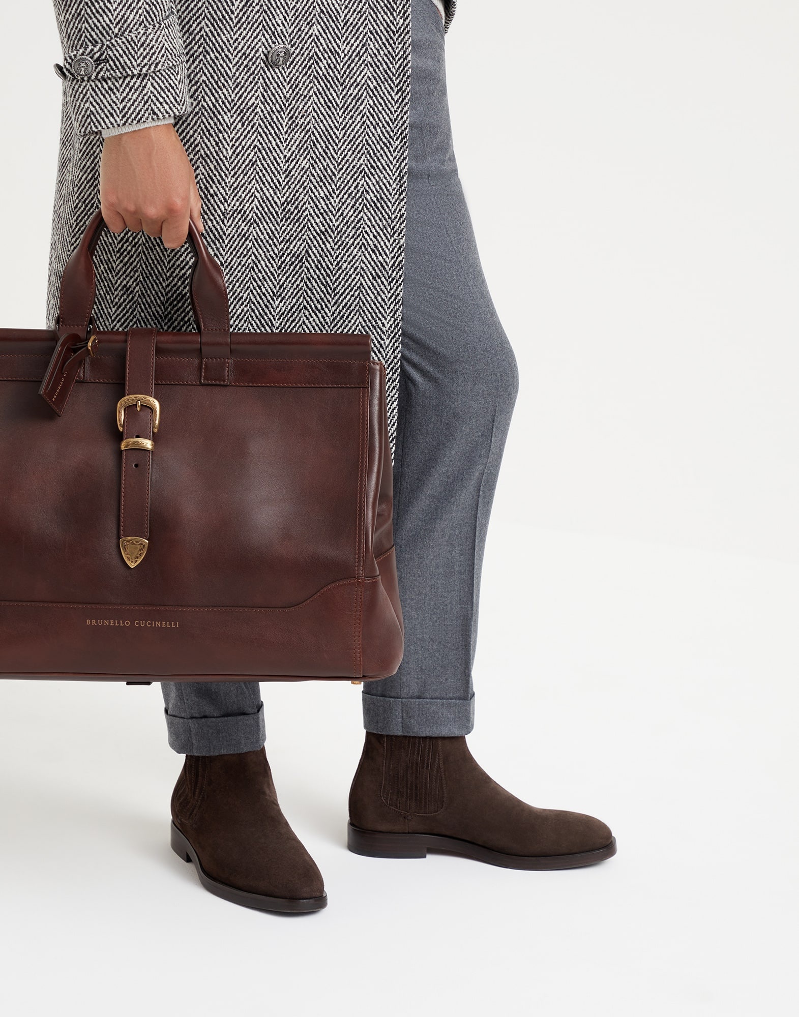 Brunello Cucinelli Calfskin bag | REVERSIBLE