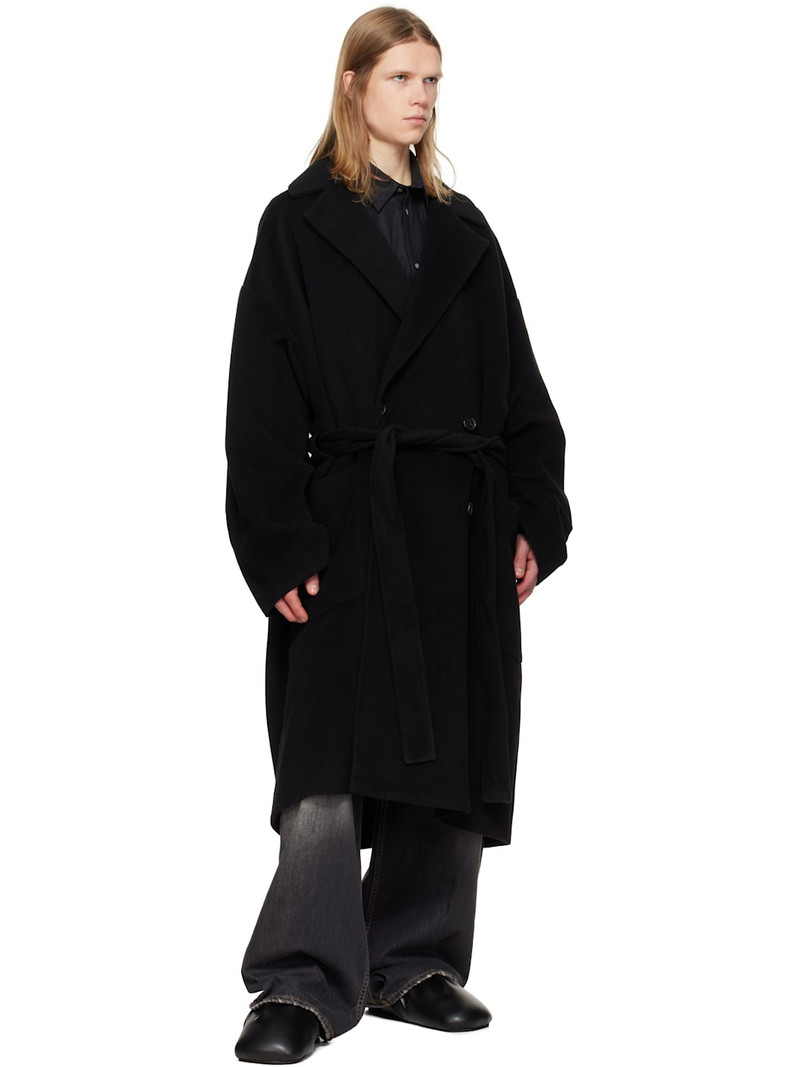 YUME YUME Black Wrinkle Loafers outlook