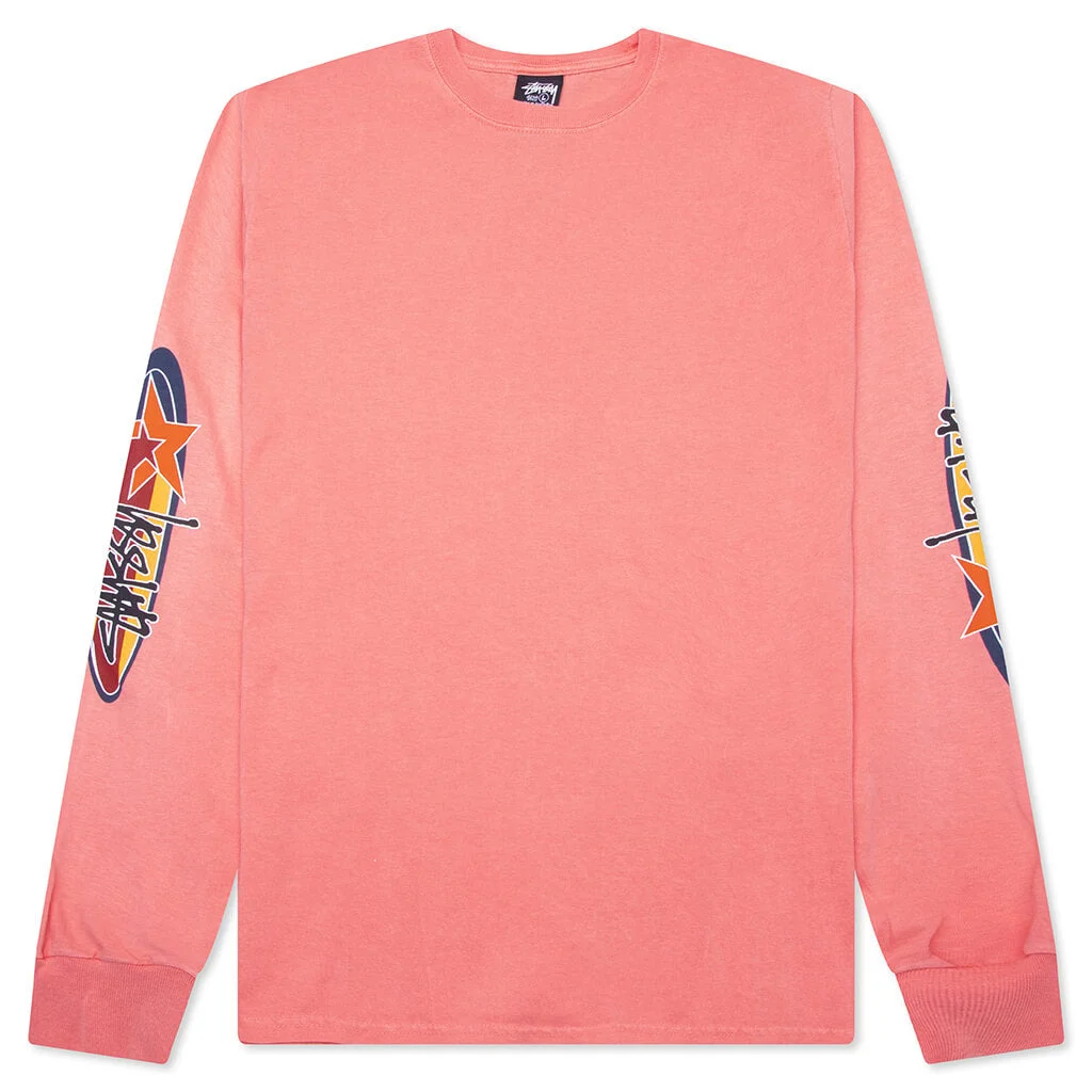 TWO STAR PIGMENT DYED L/S TEE - SHERBERT - 1