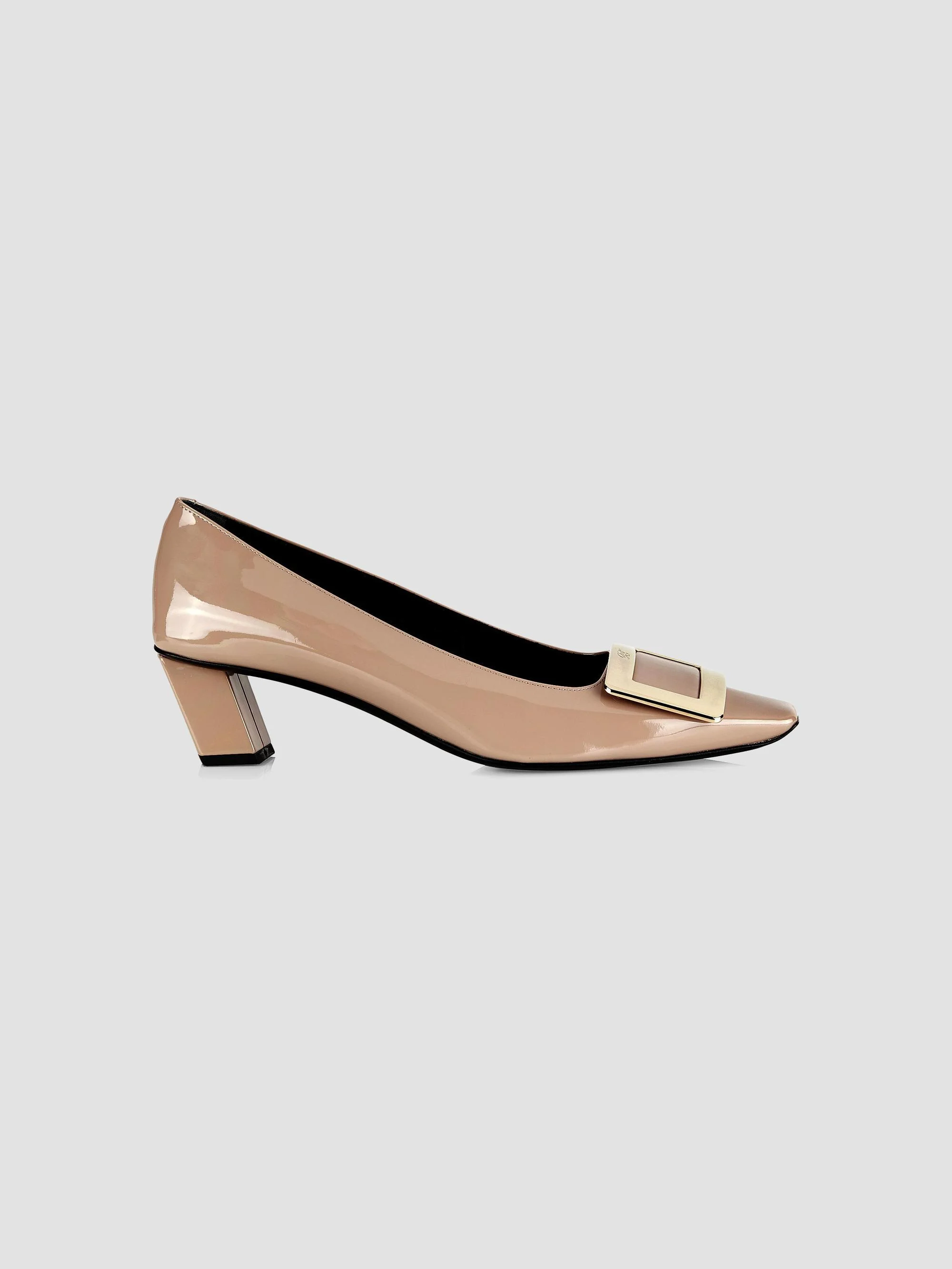 Women's Decollete Belle Vivier 45MM Patent Leather Pumps - Daino - 1