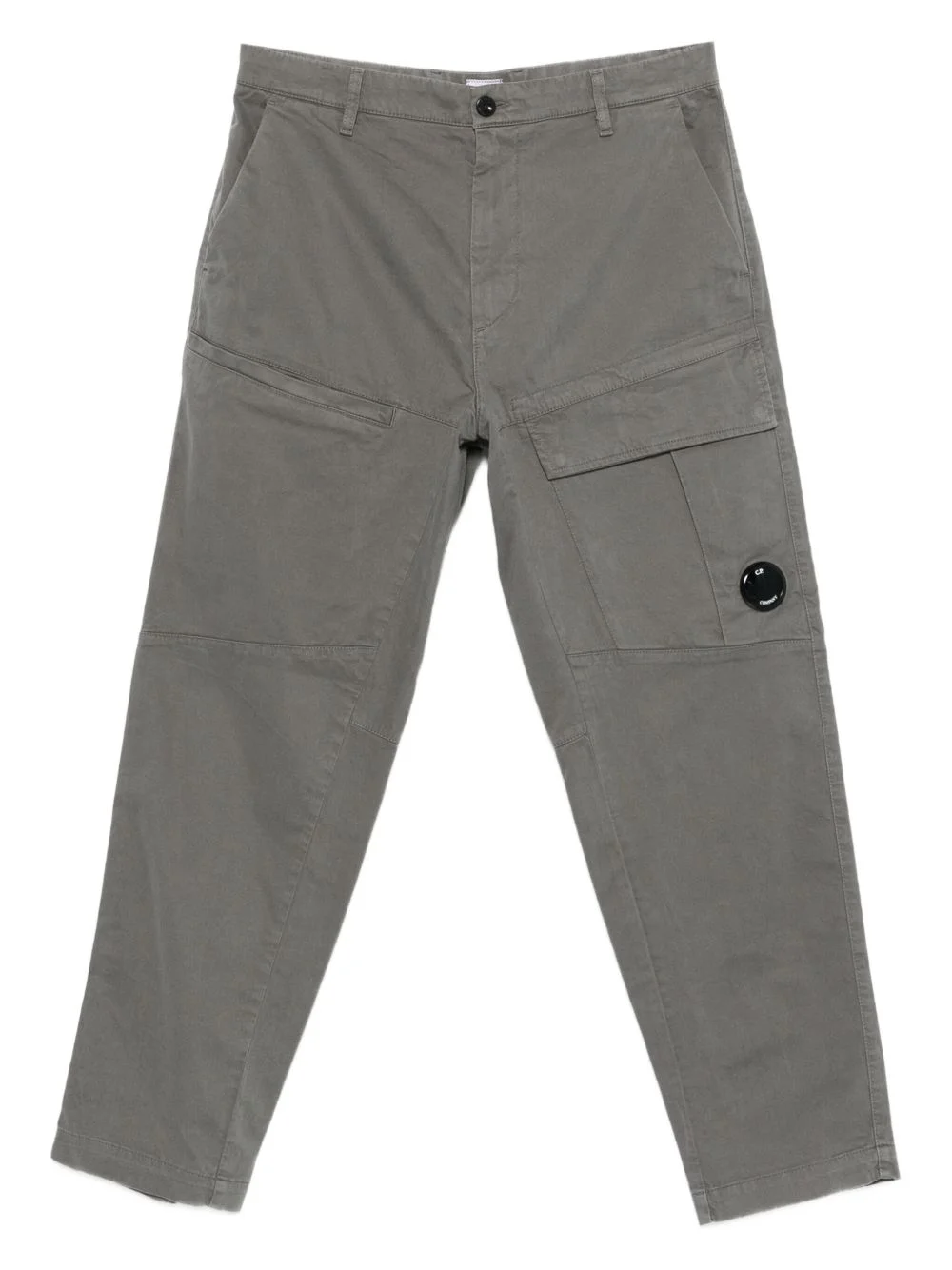 cargo-pockets straight-leg trousers - 1