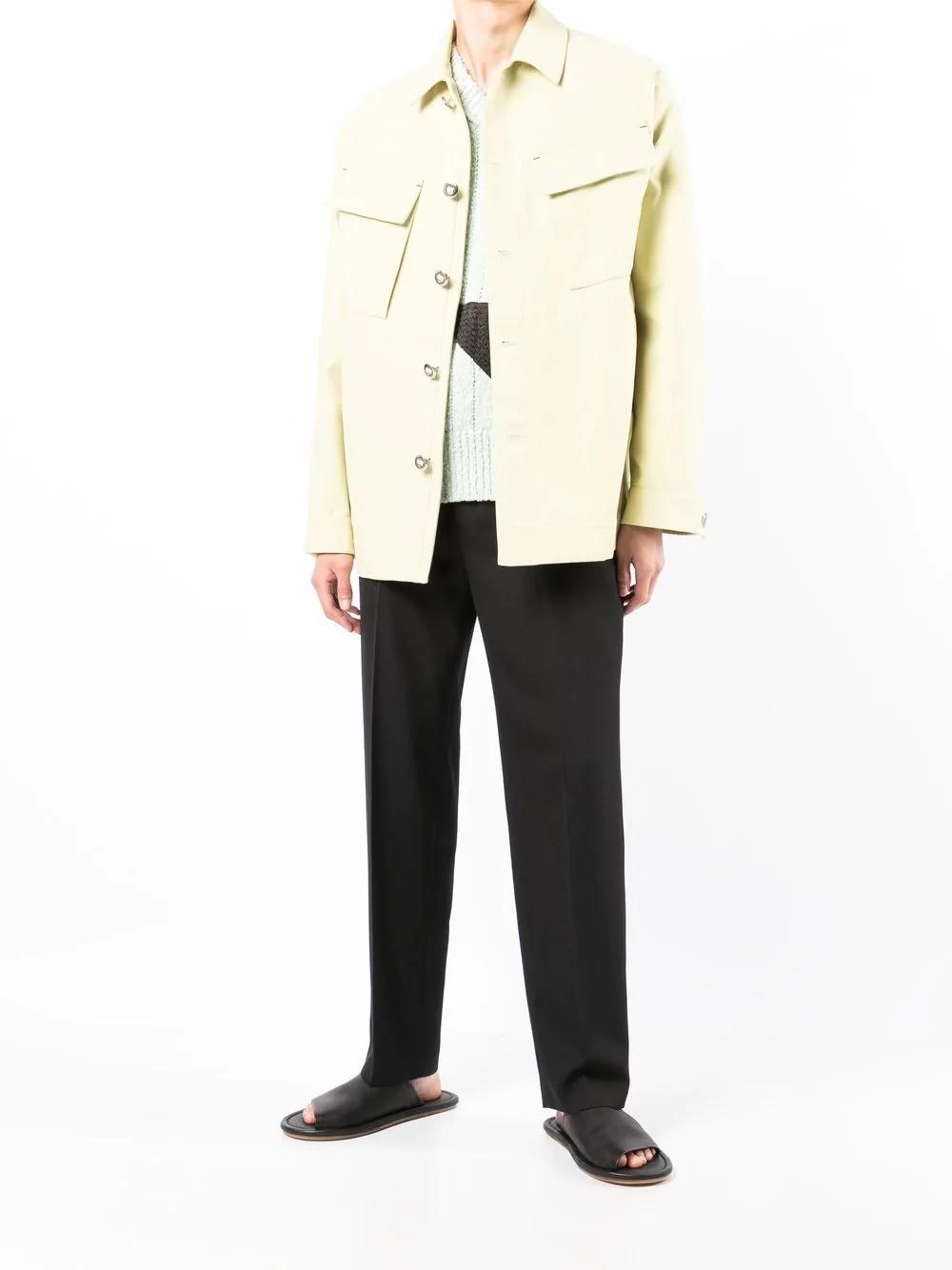 button fastening jacket - 2