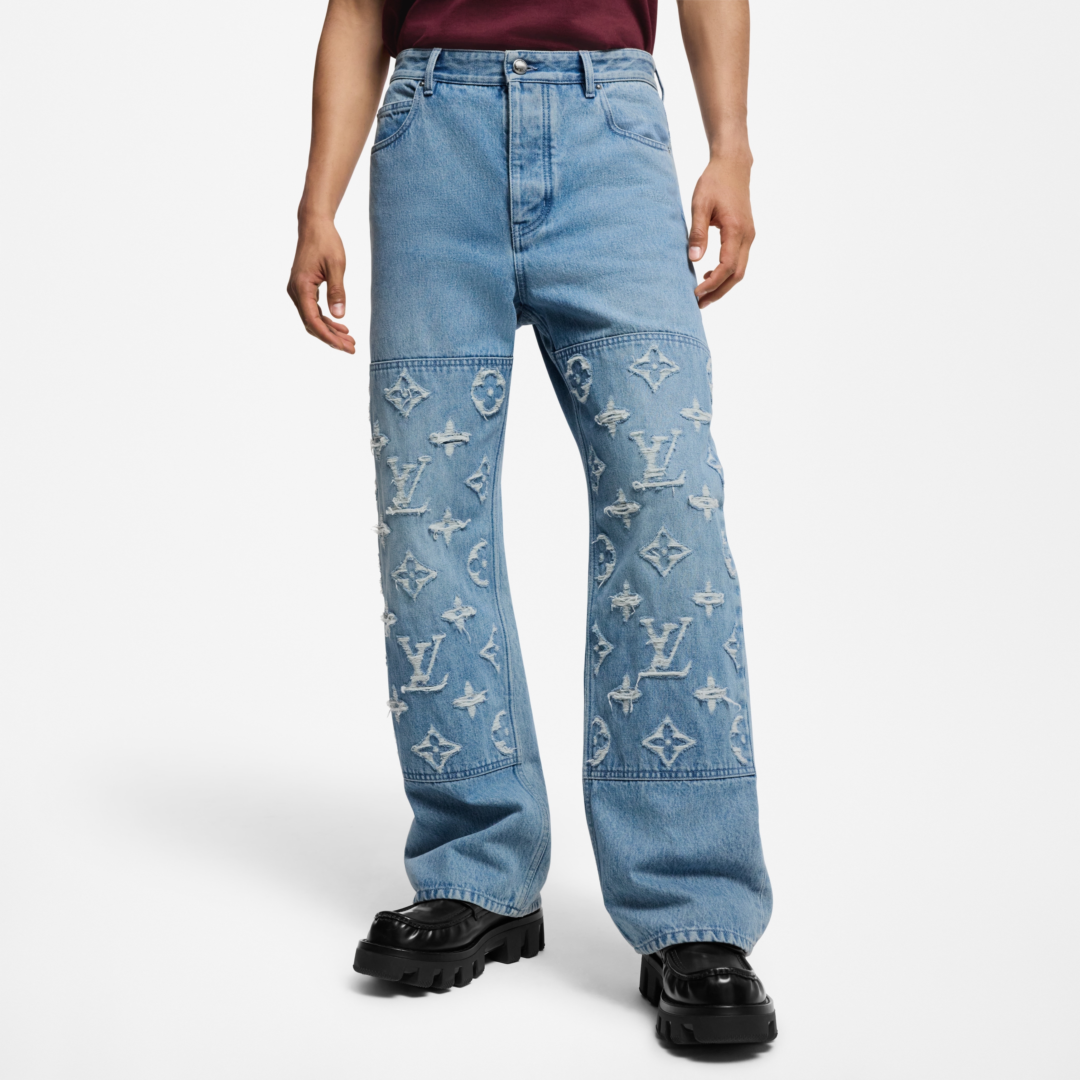 Denim Skate Jeans - 4