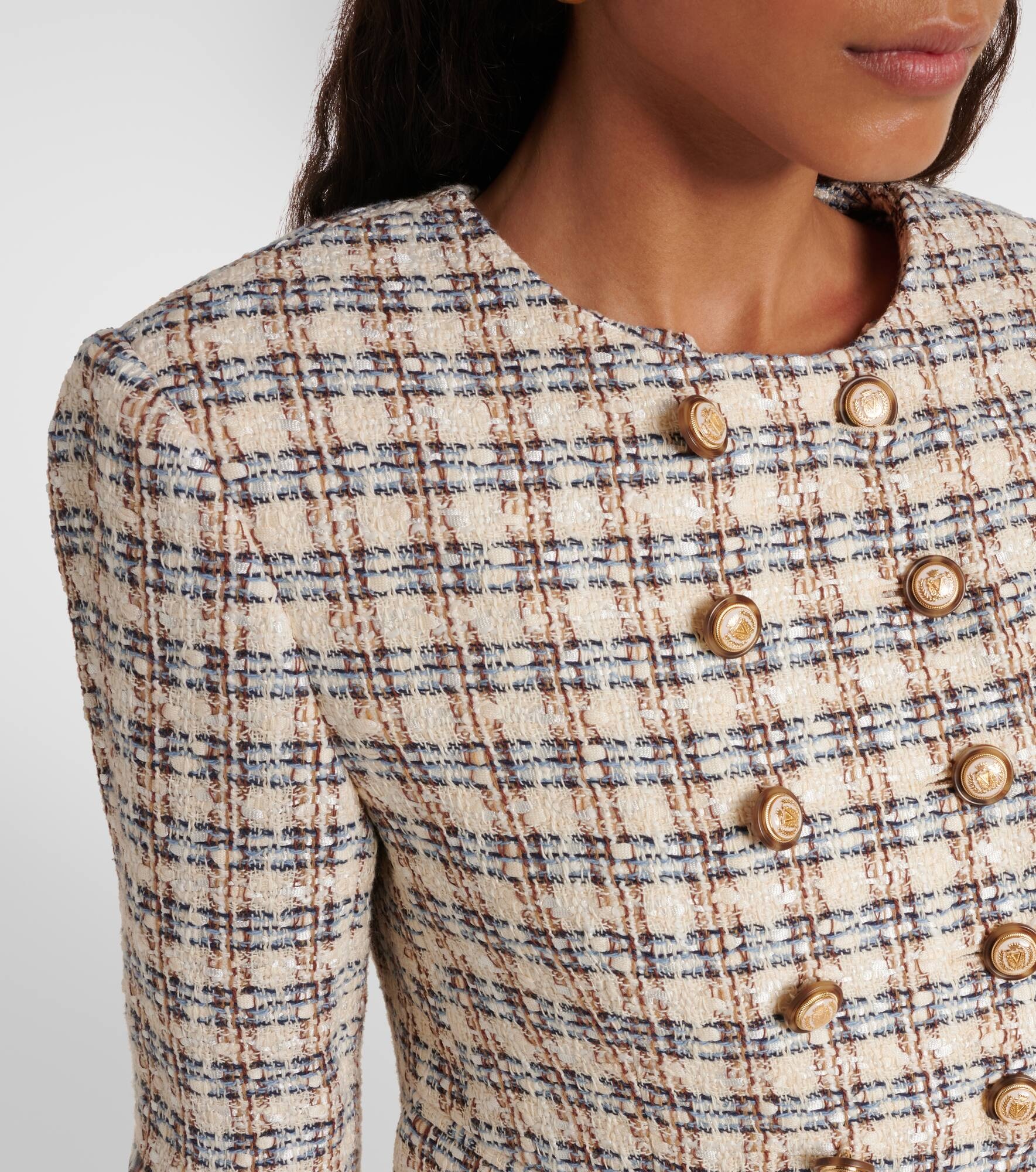 Bentley checked tweed jacket - 4