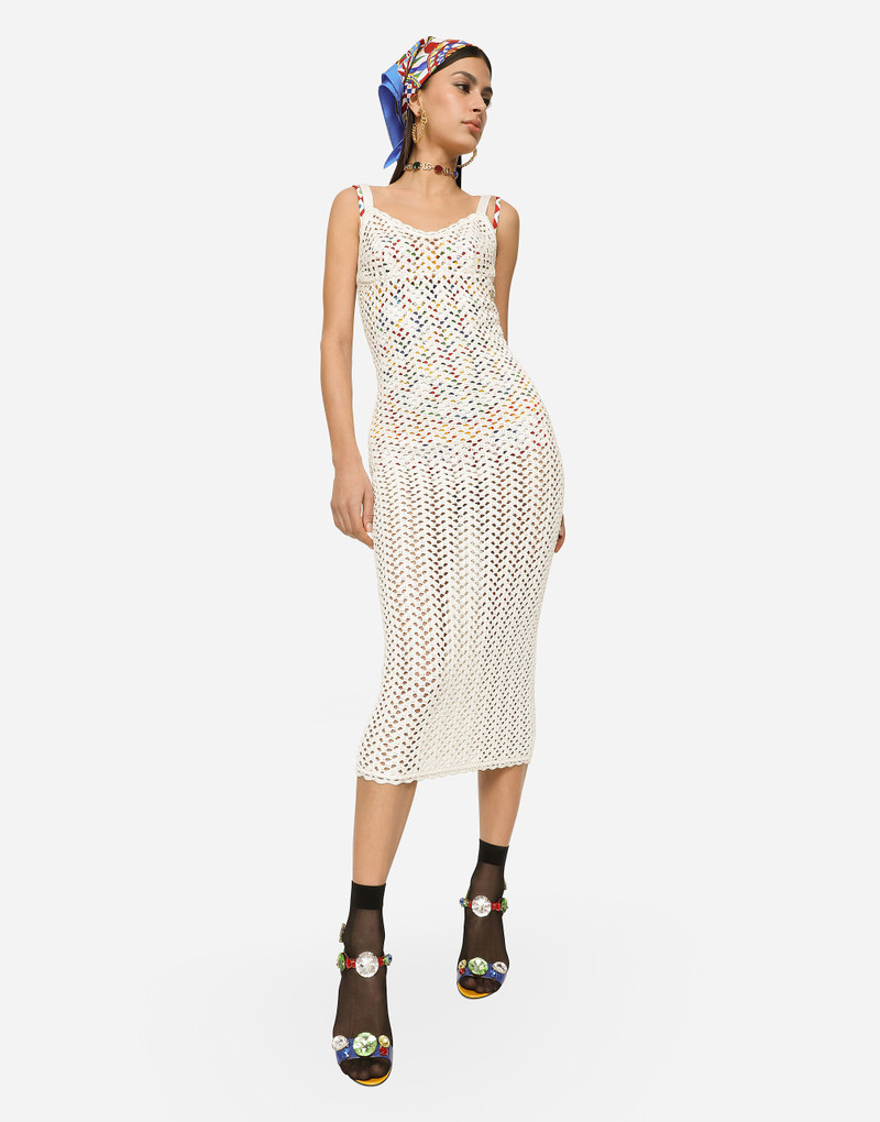 Crochet slip dress 5