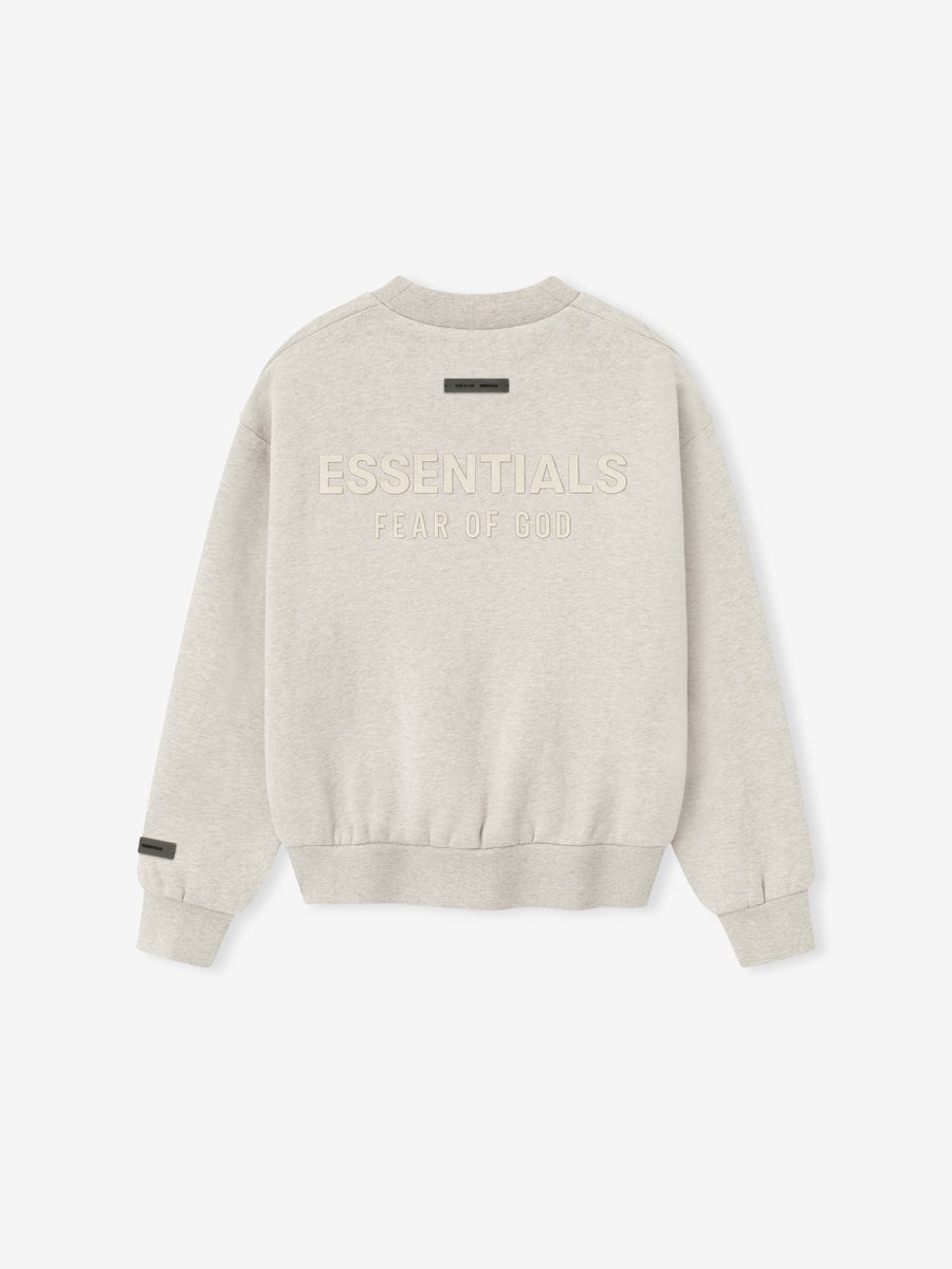 Womens Classic Fleece Crewneck - 4