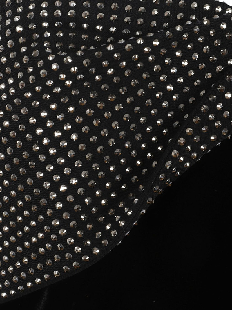 crystal-embellished strapless maxi dress 3
