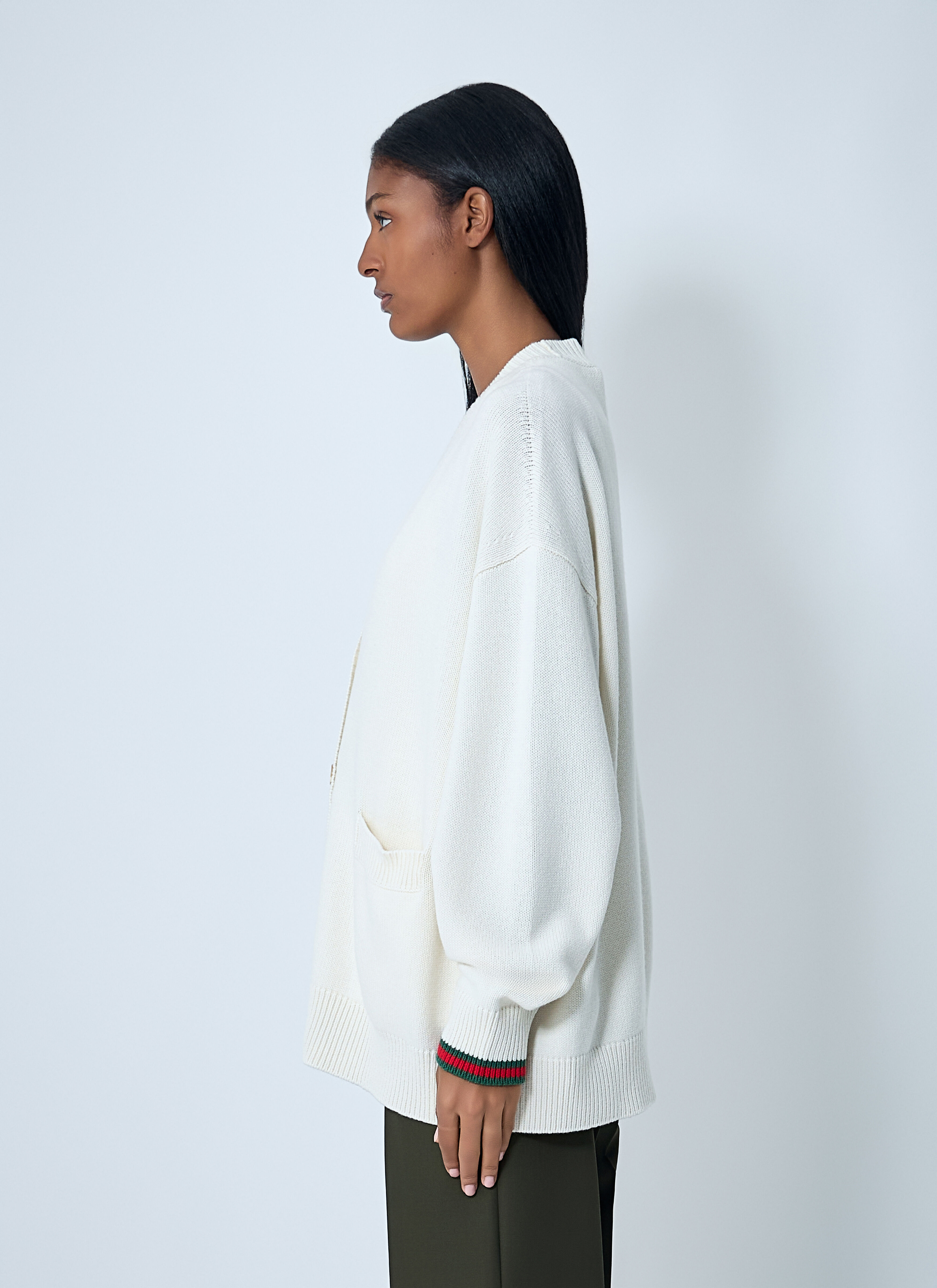 Web Trim Cardigan - 3