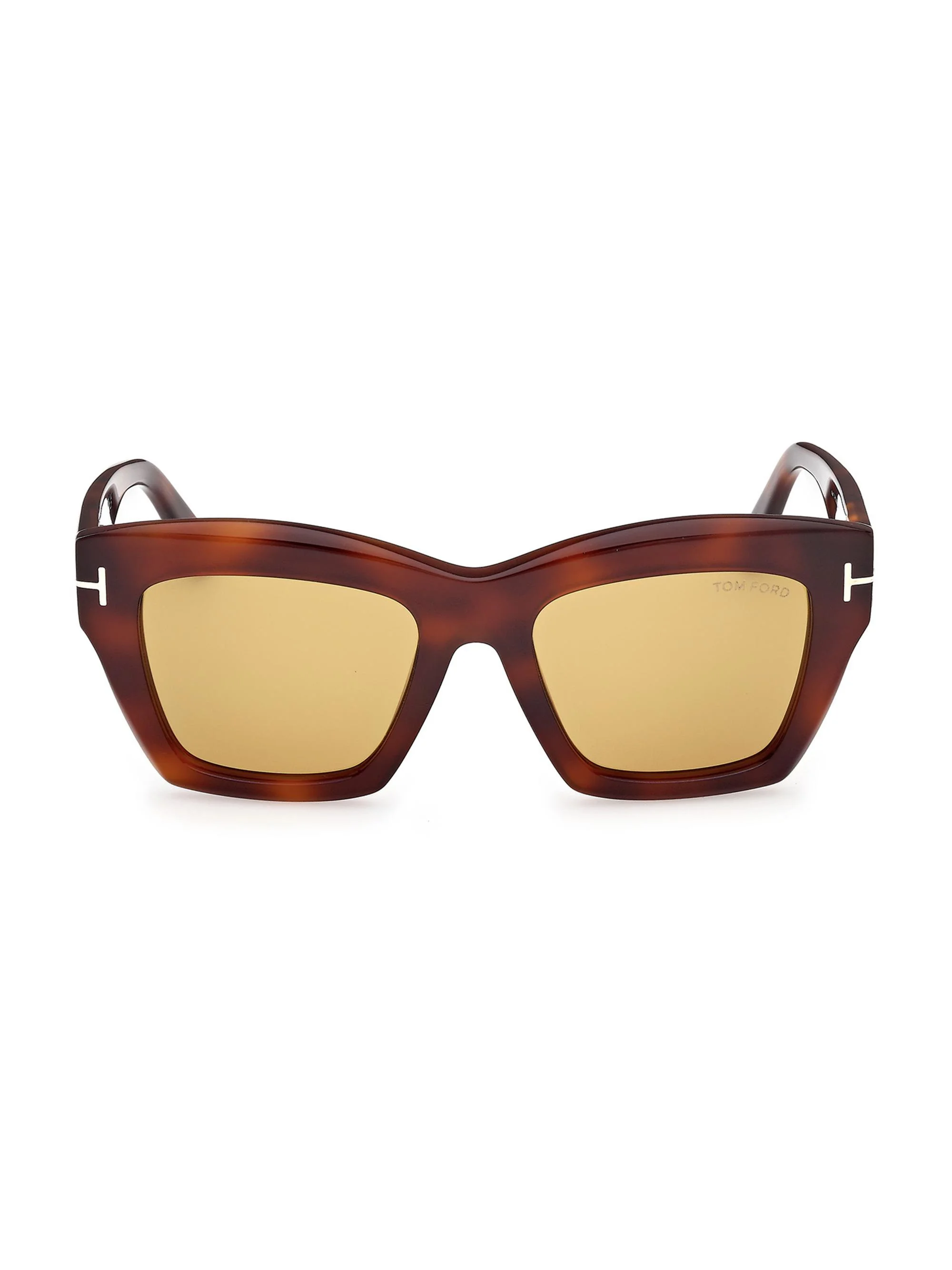 Women's Luna 52MM Butterfly Sunglasses - Green Havana - 1