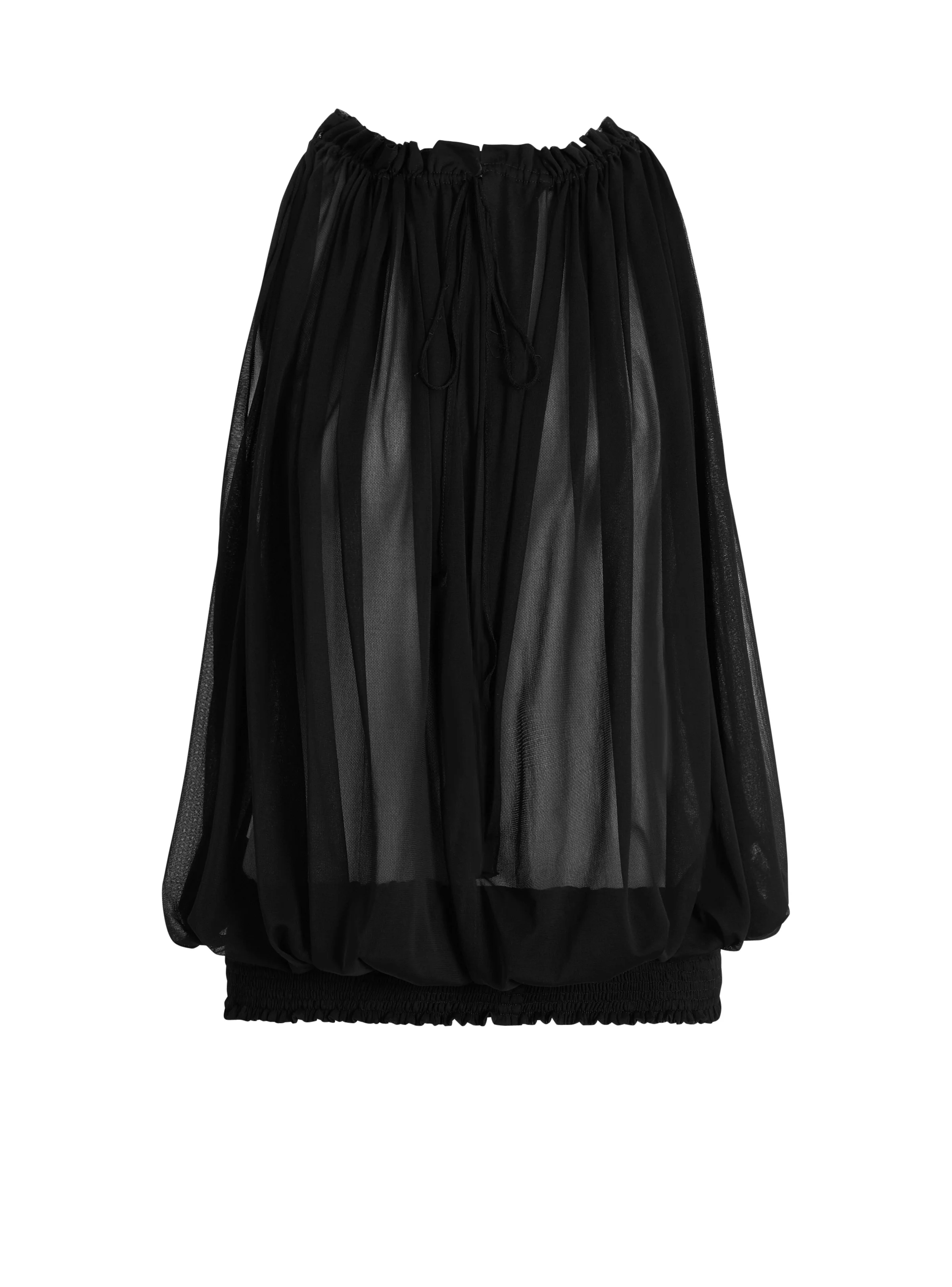 Sleeveless muslin top - 1