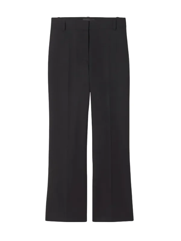 Cropped Corette Pant in Black - 1