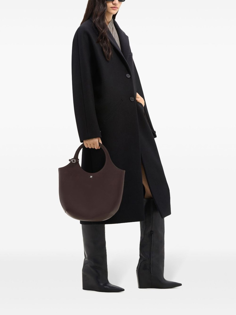 courrèges medium Holy leather tote bag outlook