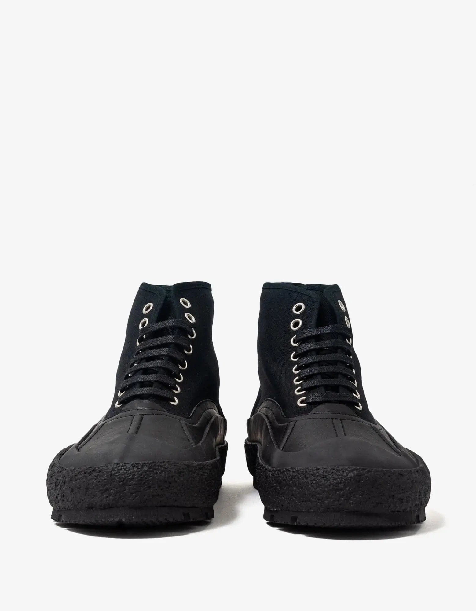 Jil Sander Black High Top Trainers - 6