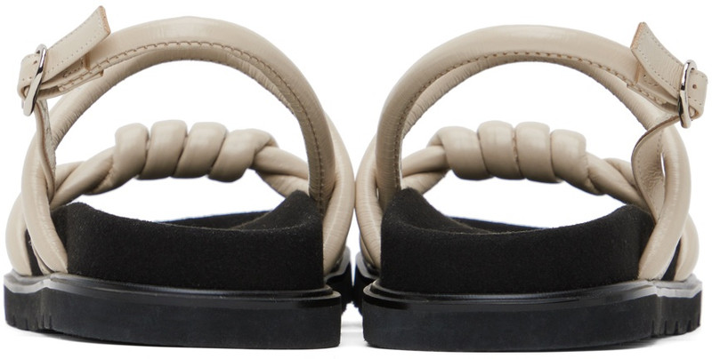 REIKE NEN Beige Knotted Sandals outlook